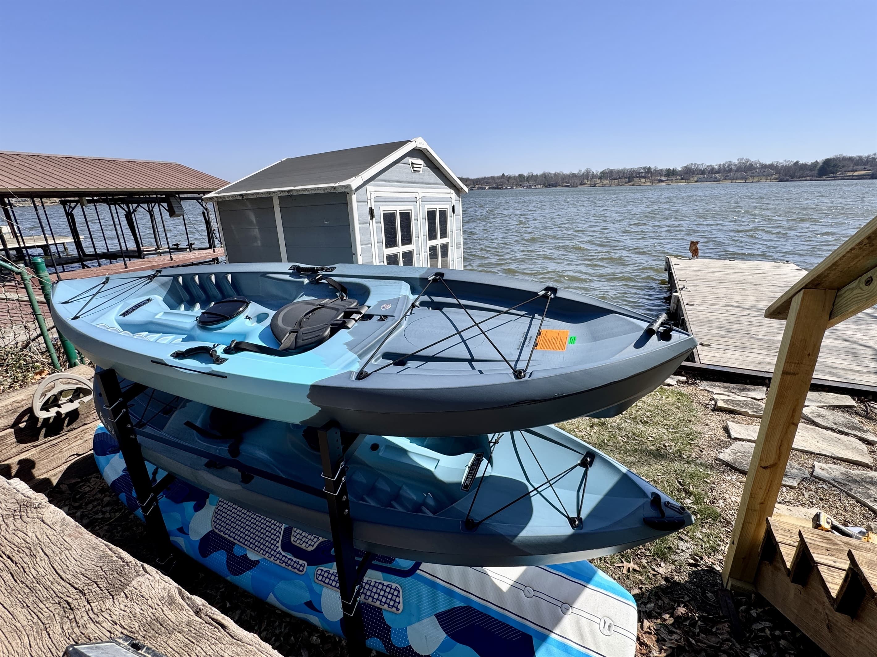 2 Kayaks and Life Jackets provided