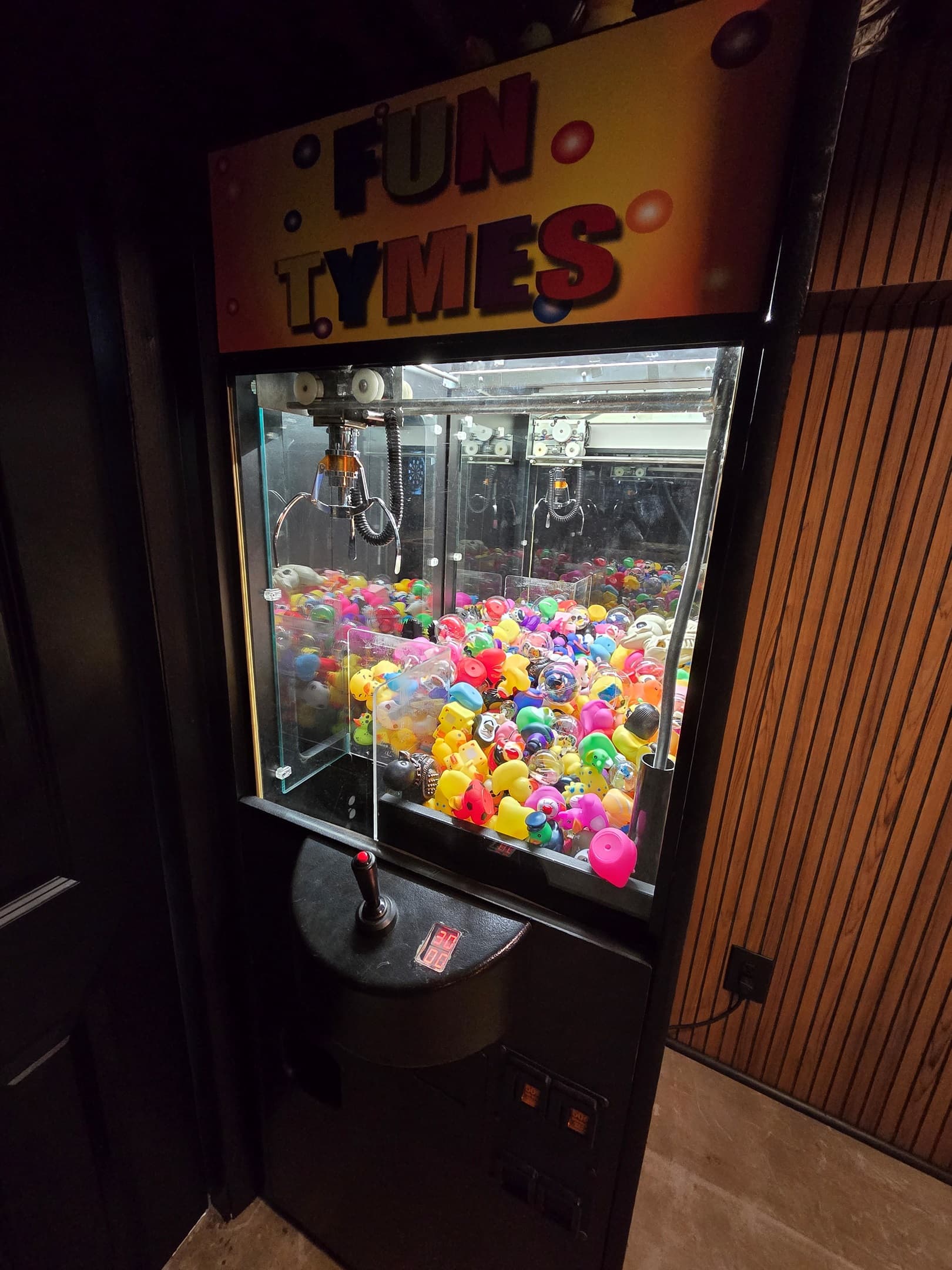 - Claw machine adds playful fun to your stay   - Kids and adults can enjoy winning quirky prizes   - A unique touch that makes memories extra fun