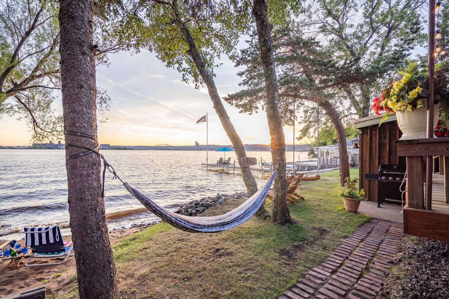 Grab a book or take a nap, breathe in the fresh air and relax! 