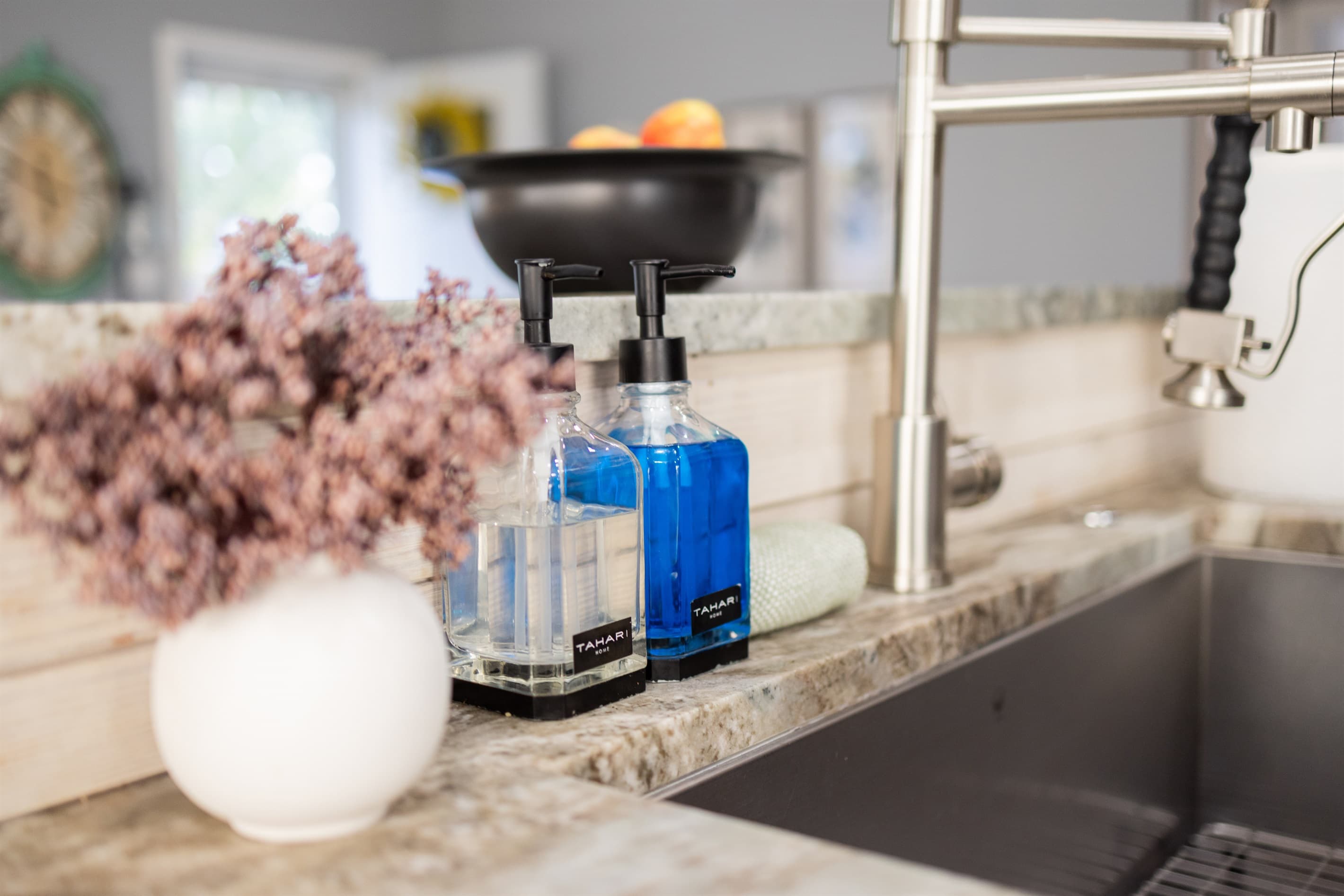 Dish soaps provided
