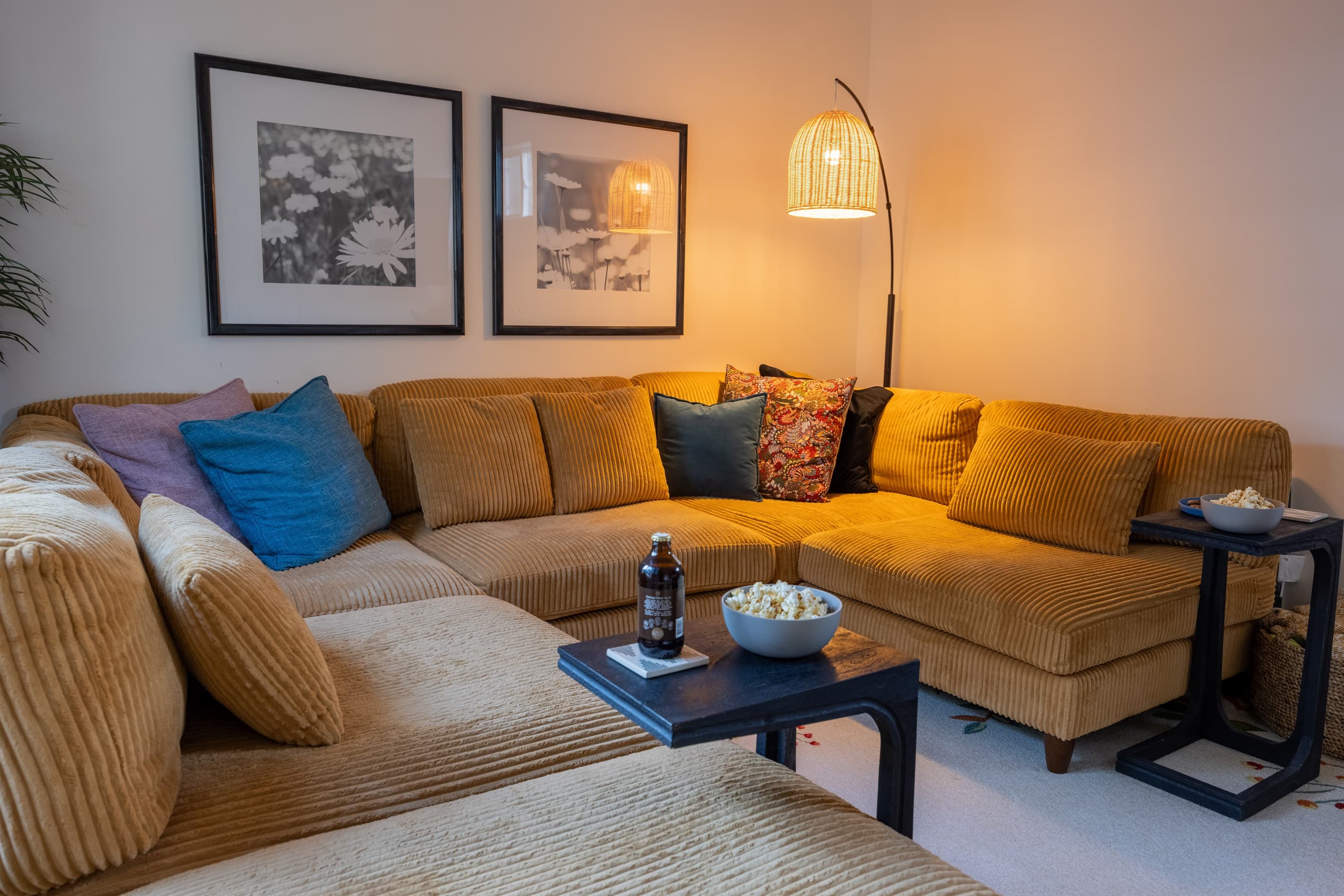 Huge cozy sectional
