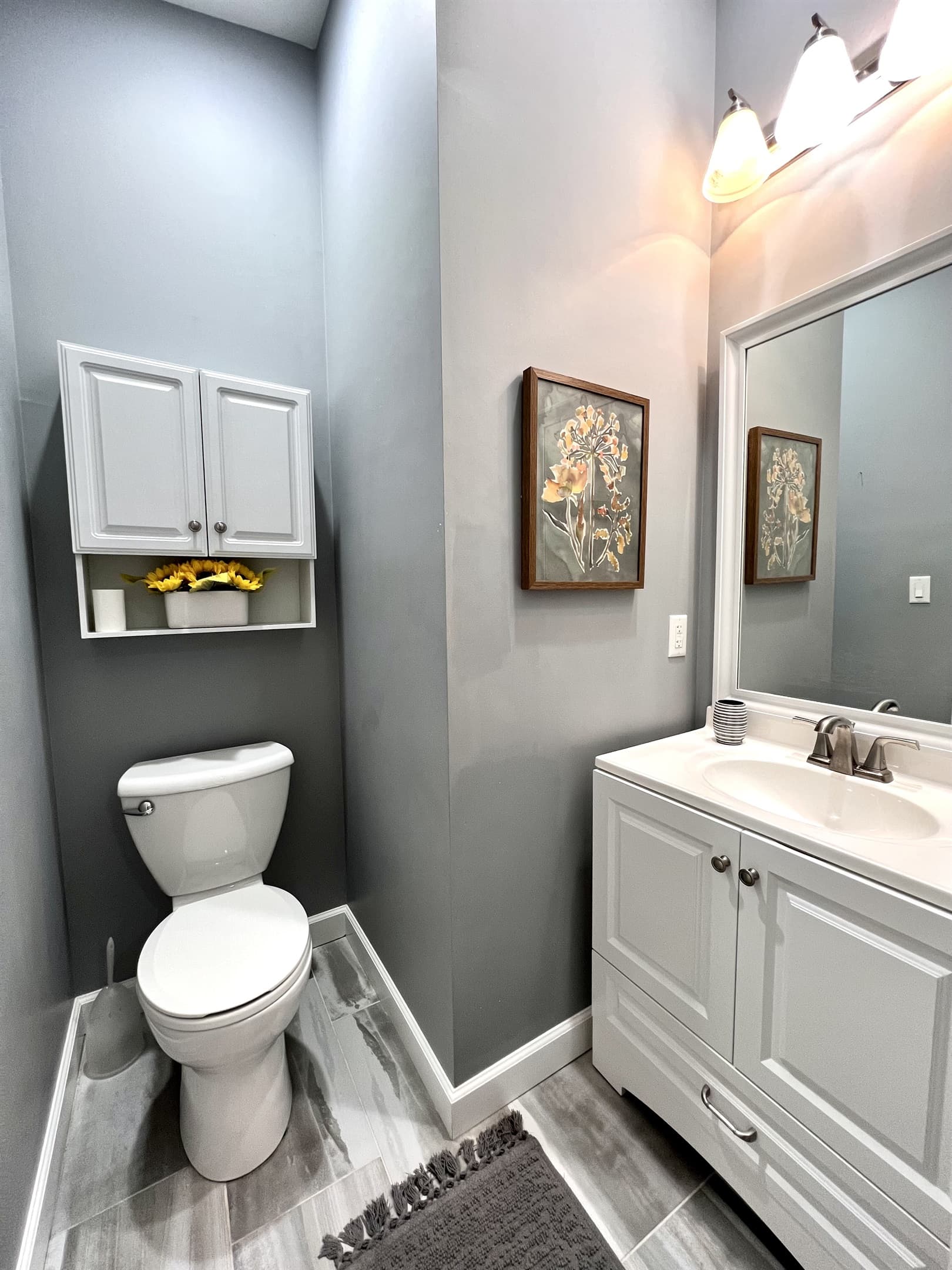 Ensuite half bath