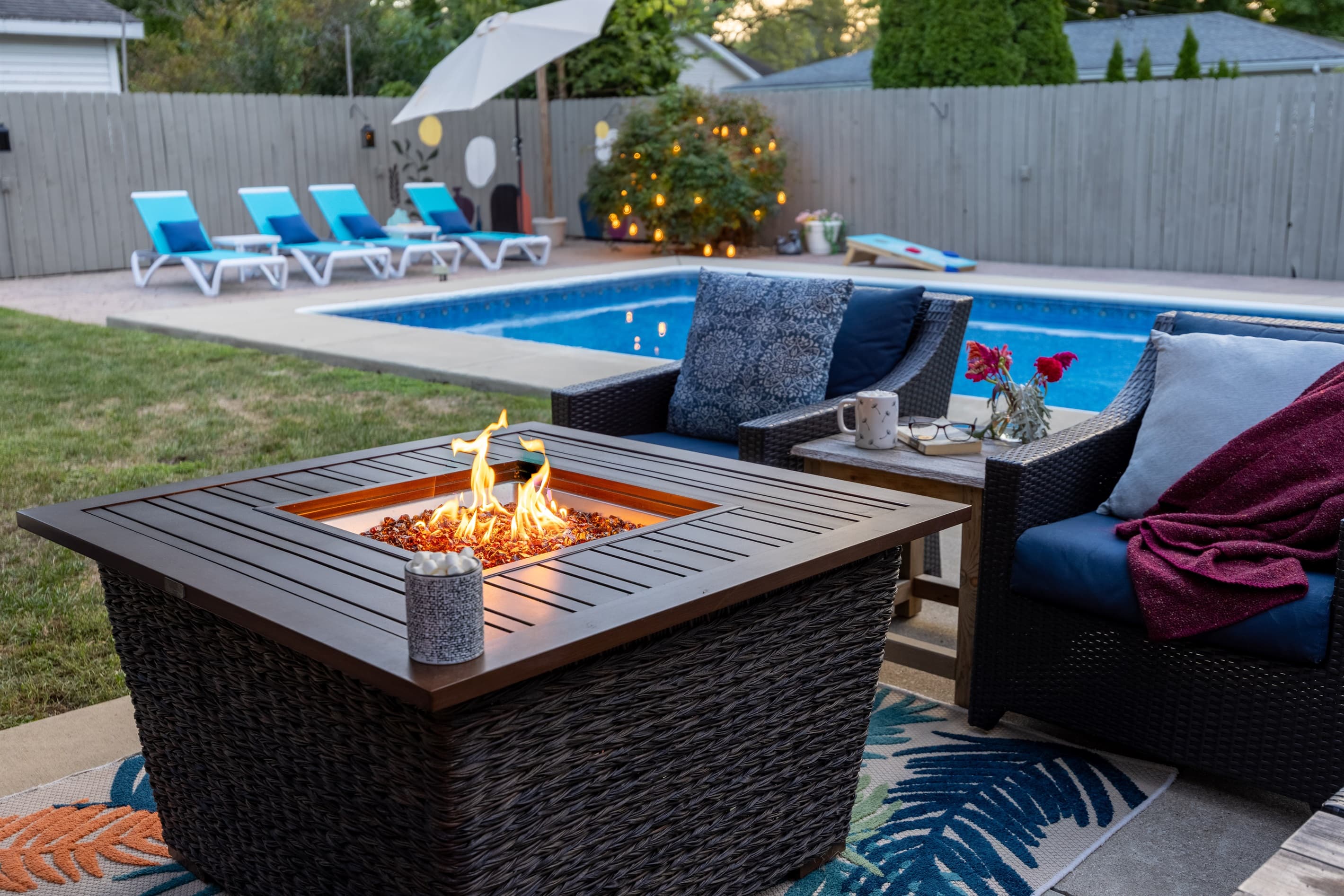 Fire-table | Propane provided