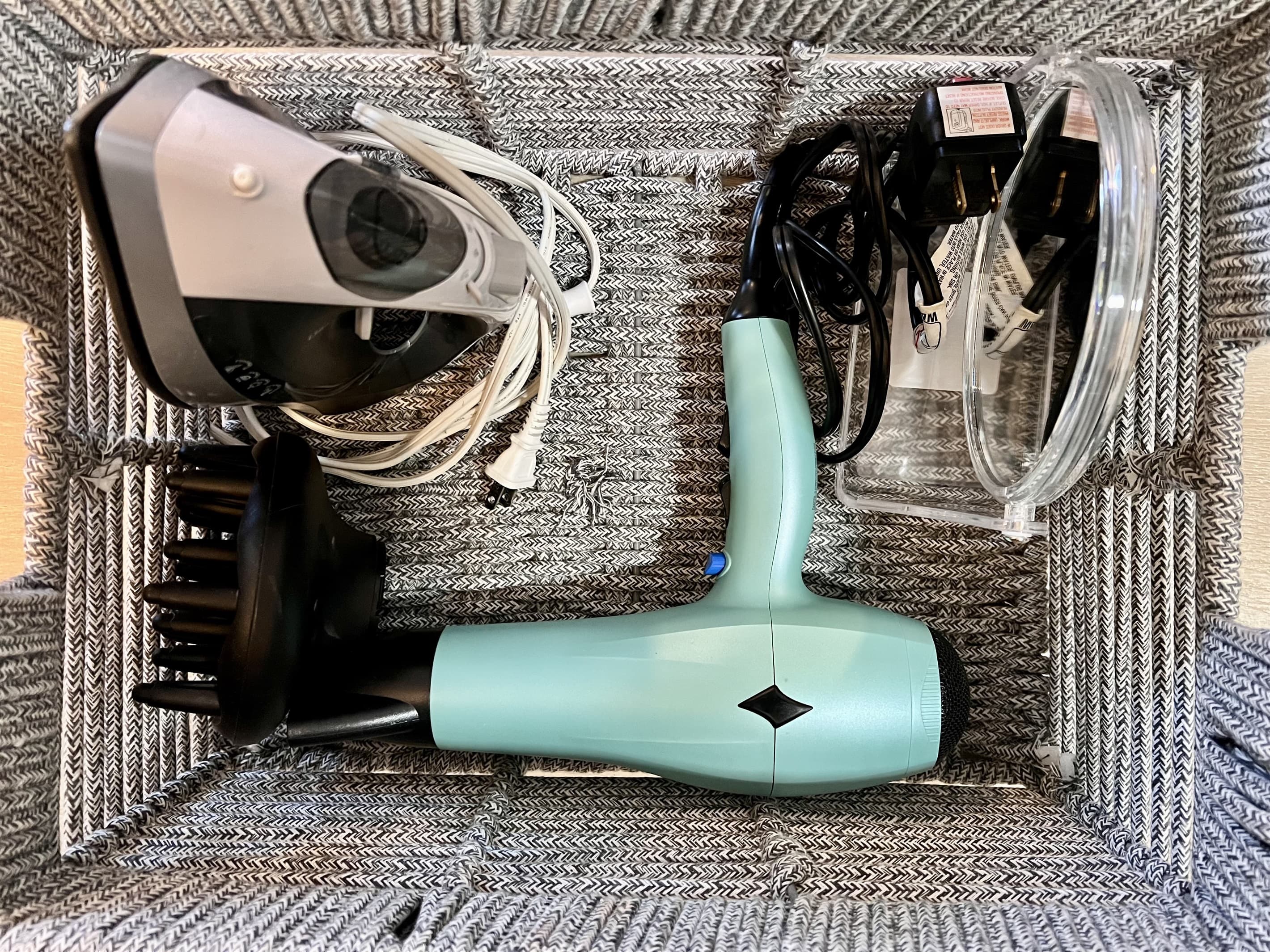 Hair dryer | Iron | Makeup Mirror
