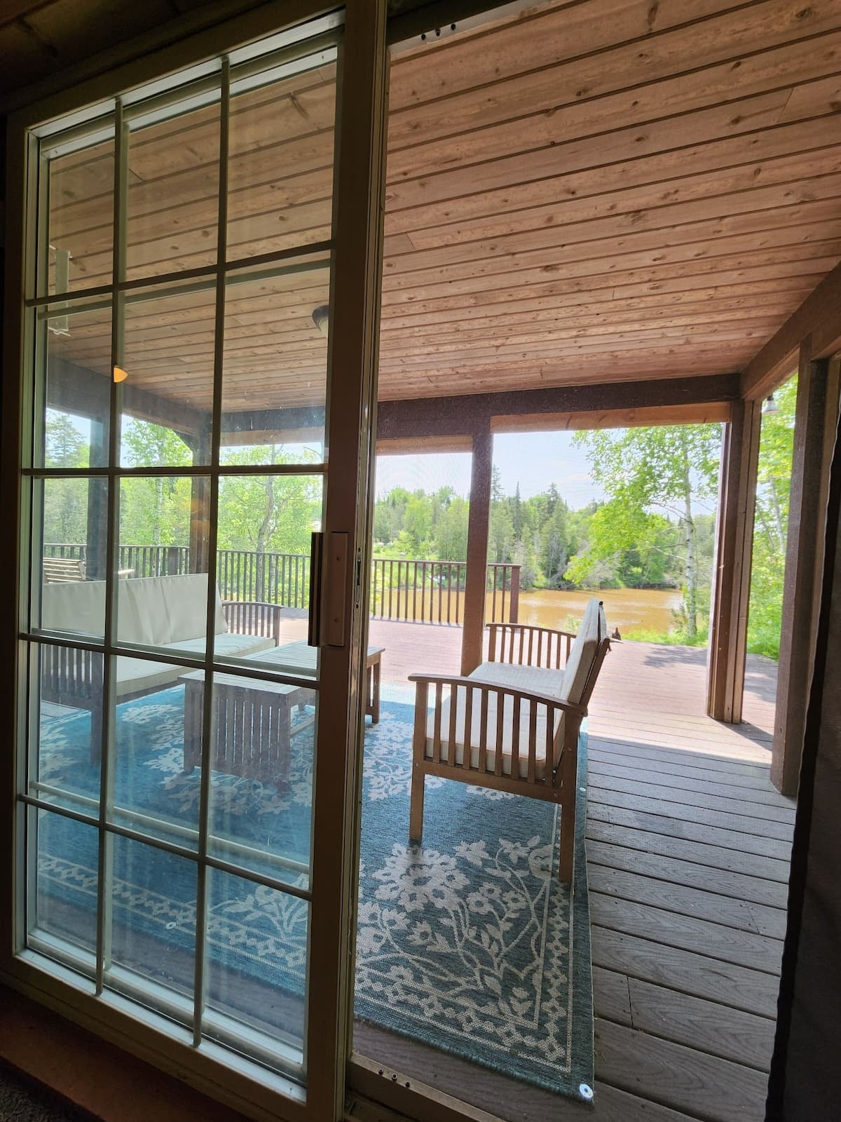 Lower level walkout to deck