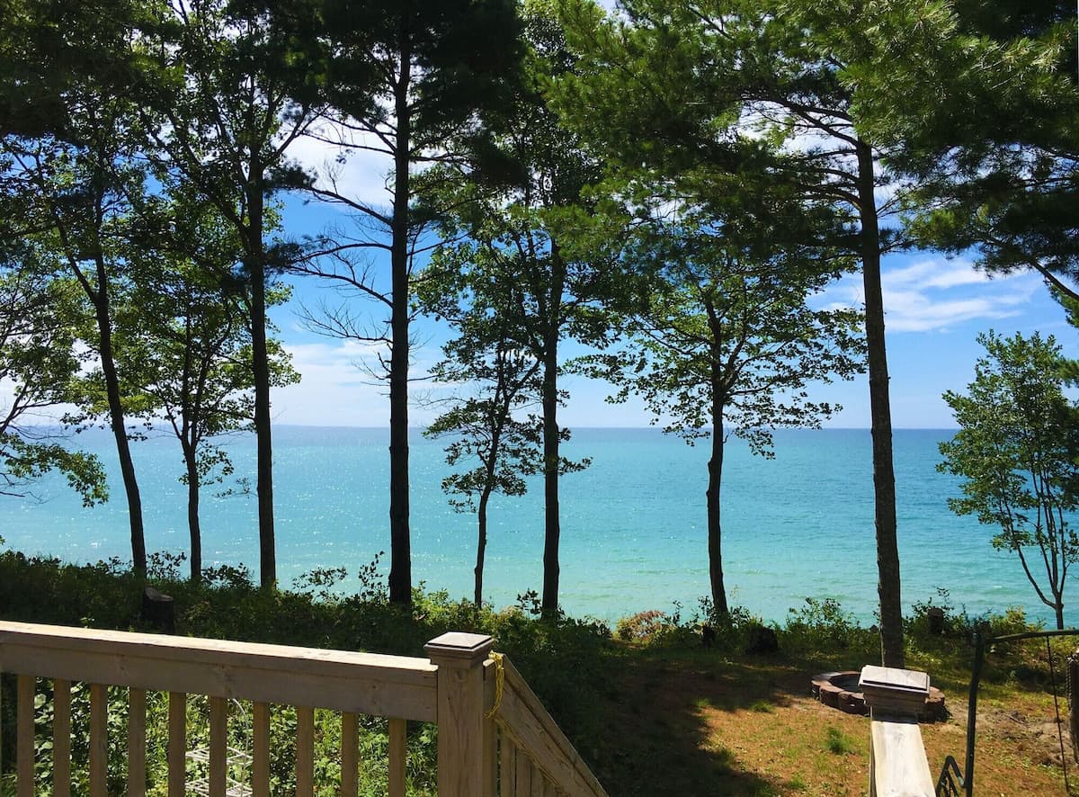 View from Kitchen deck