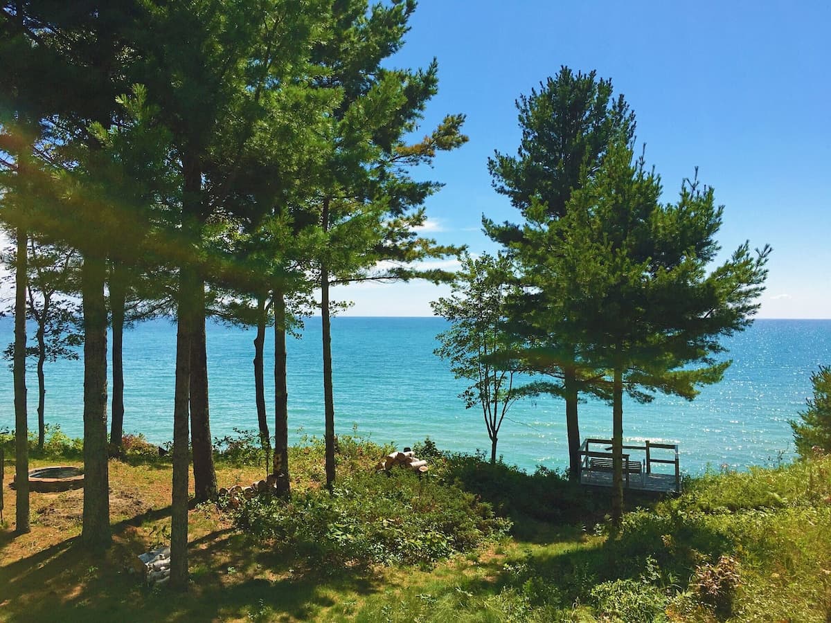 View from Master Bedroom deck