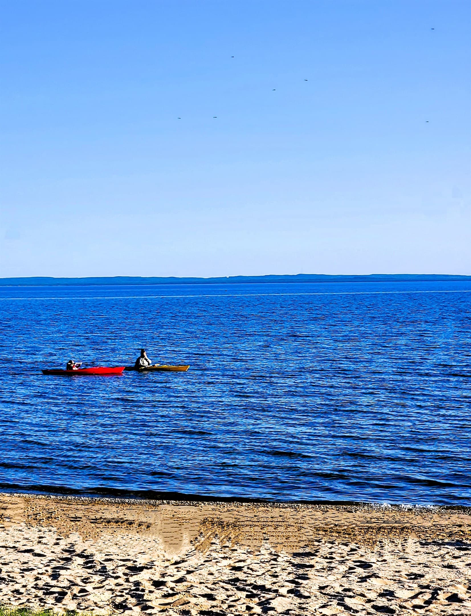 Enjoy kayaking with your friend or family member in the crystal clear water