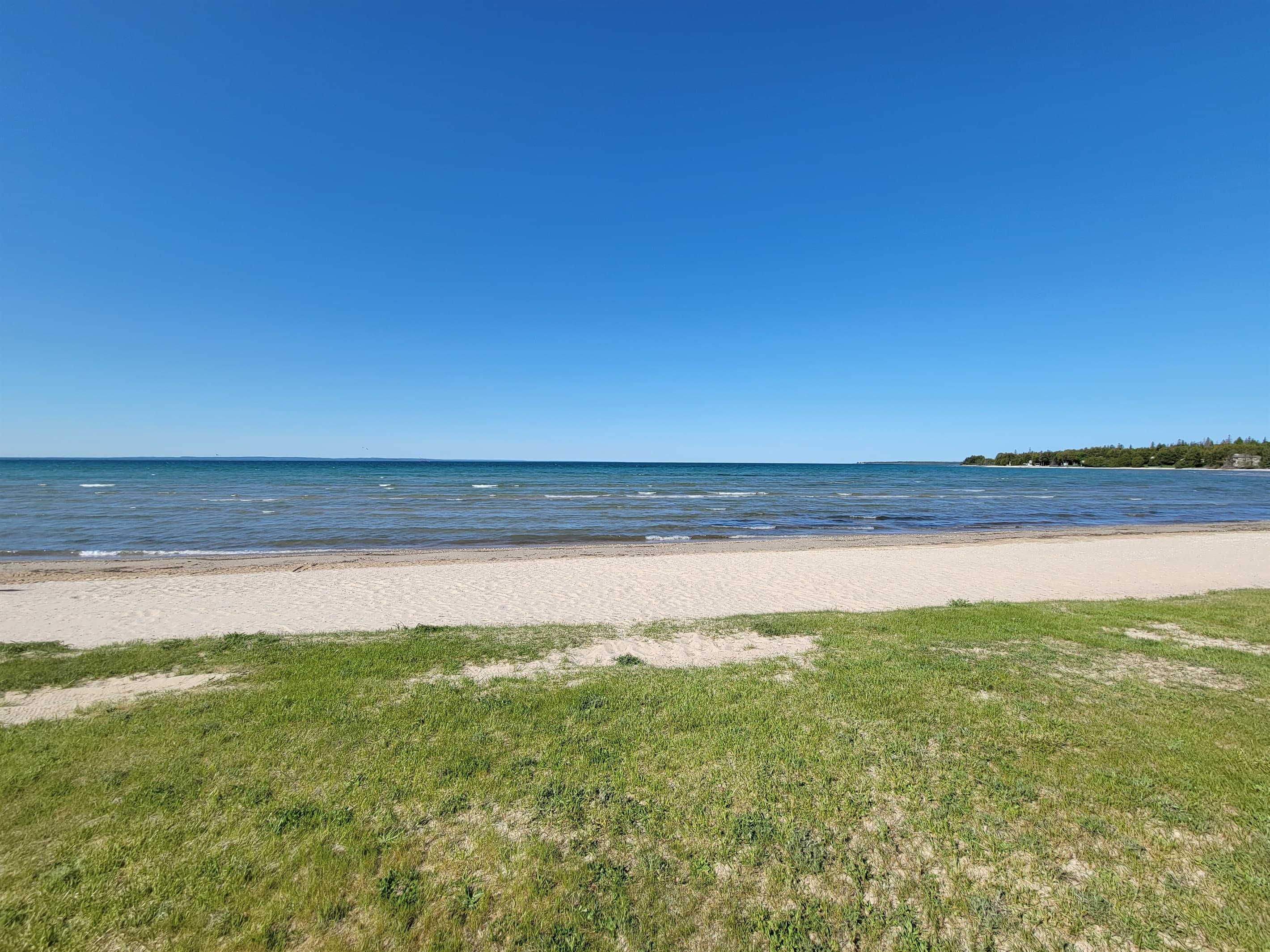 Soft sandy beach