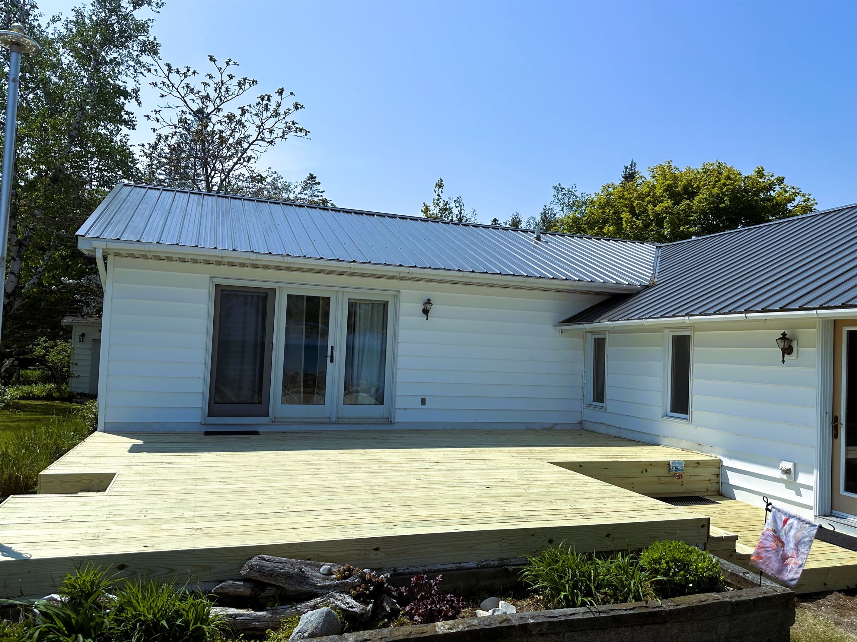 New Deck 2025 - beautifully reconstructed deck off the master bedroom and great room