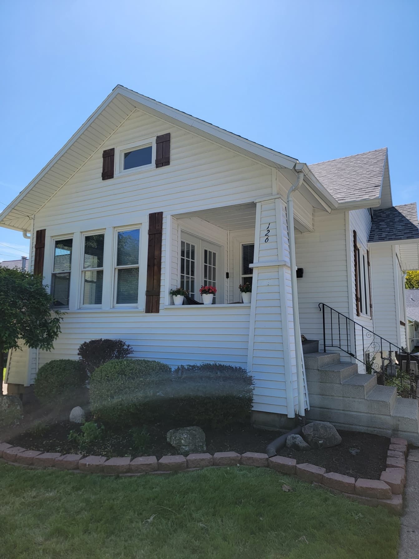 Front of the house