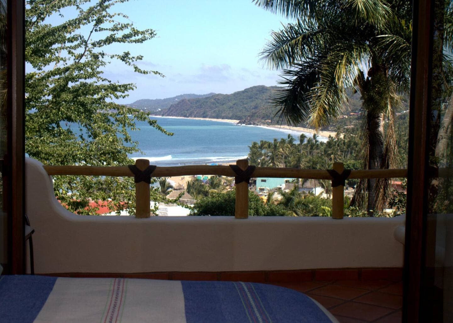 Wonderful views of the ocean and coastline.