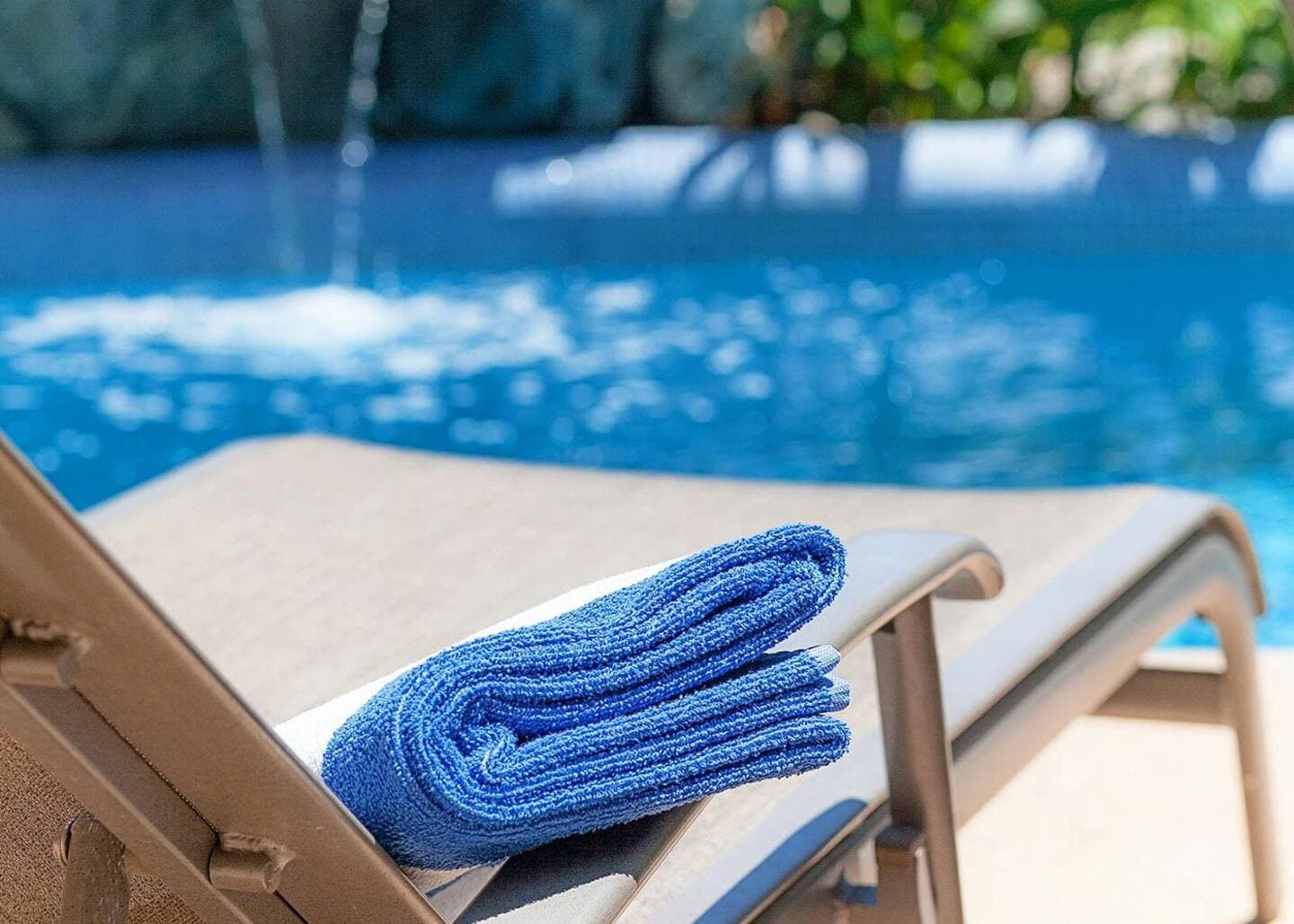 Beach/Pool towels are provided and available with cleaning service.