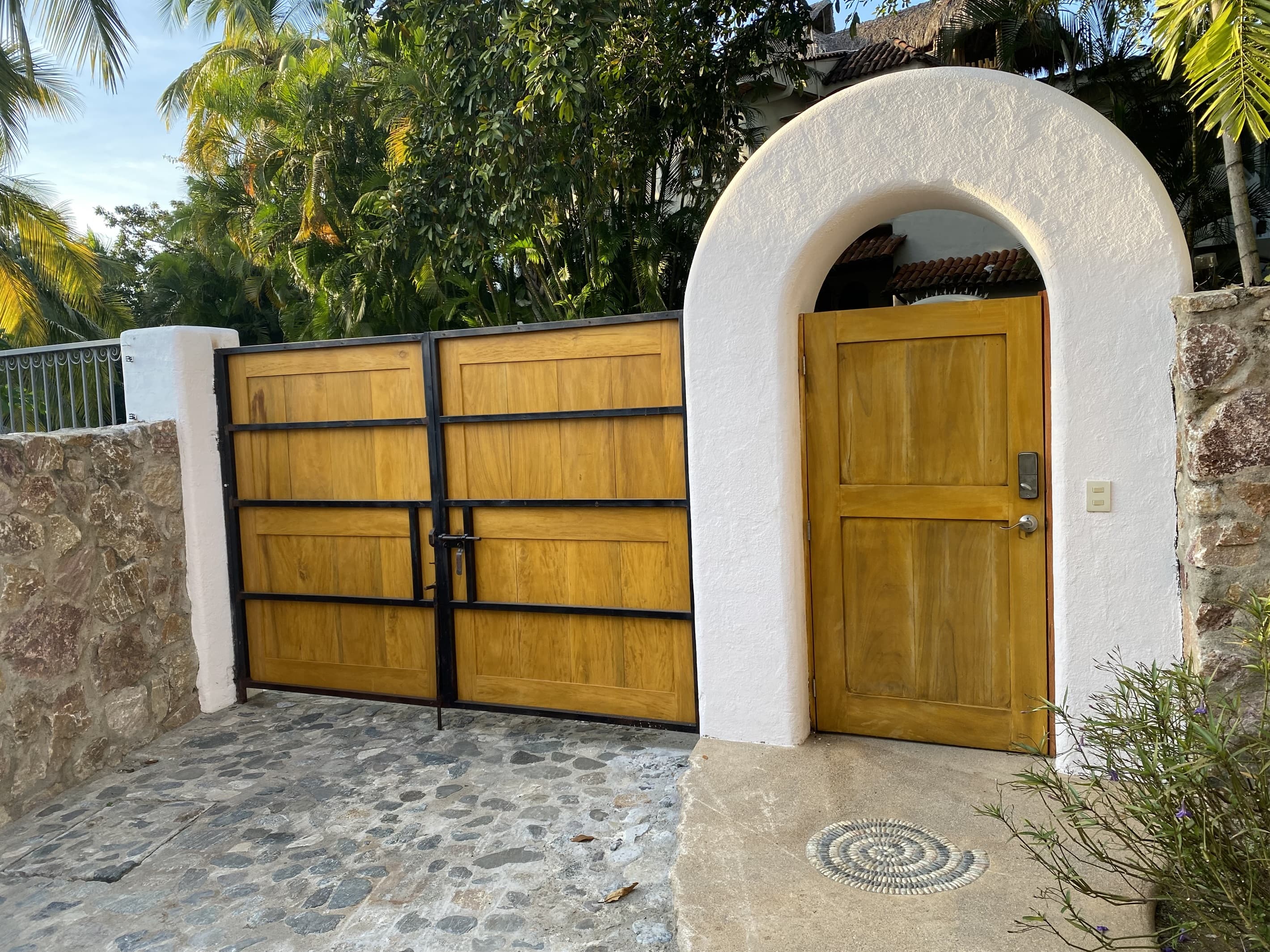 Private Gate with one dedicated parking spot