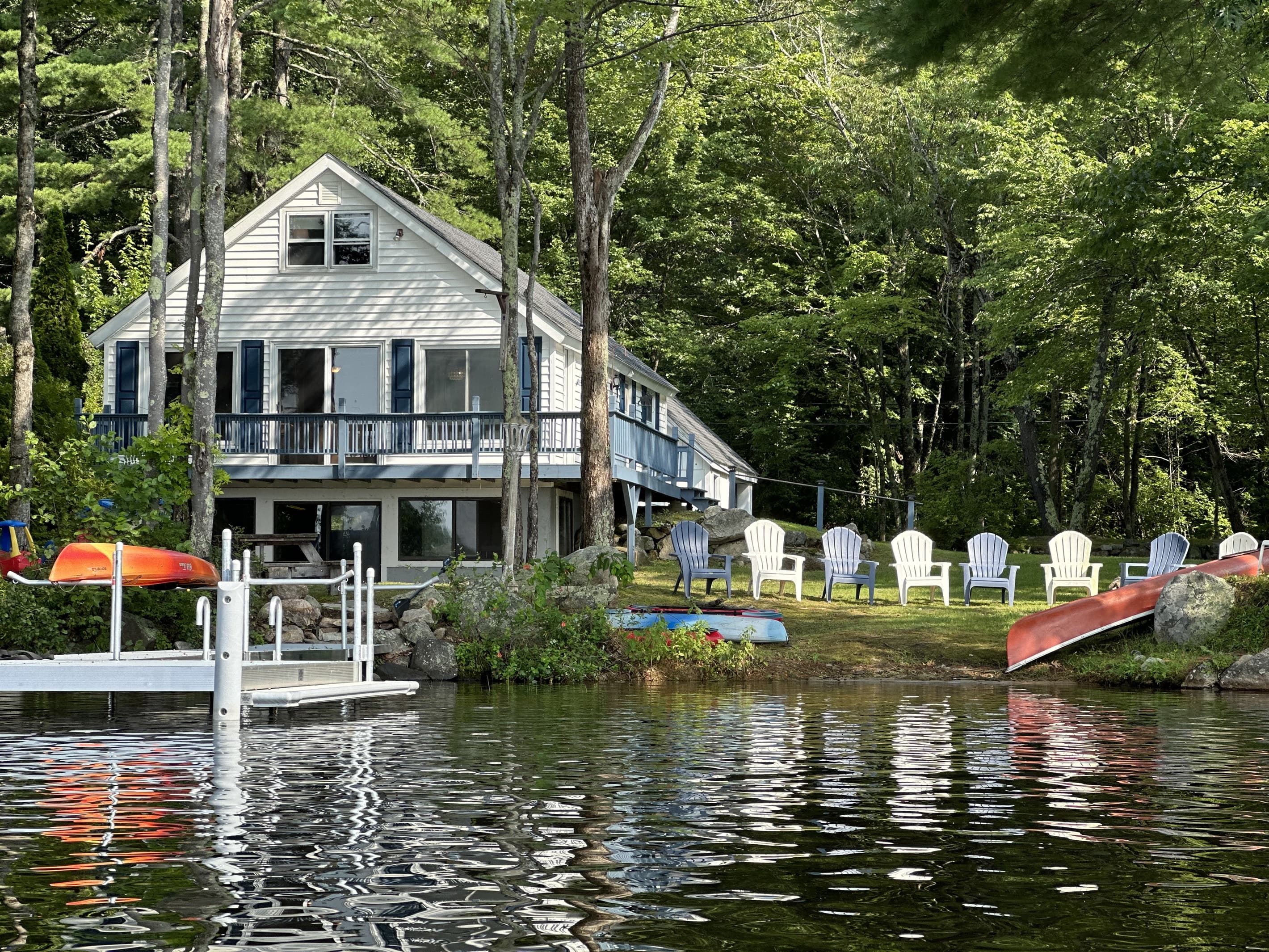 View from the lake