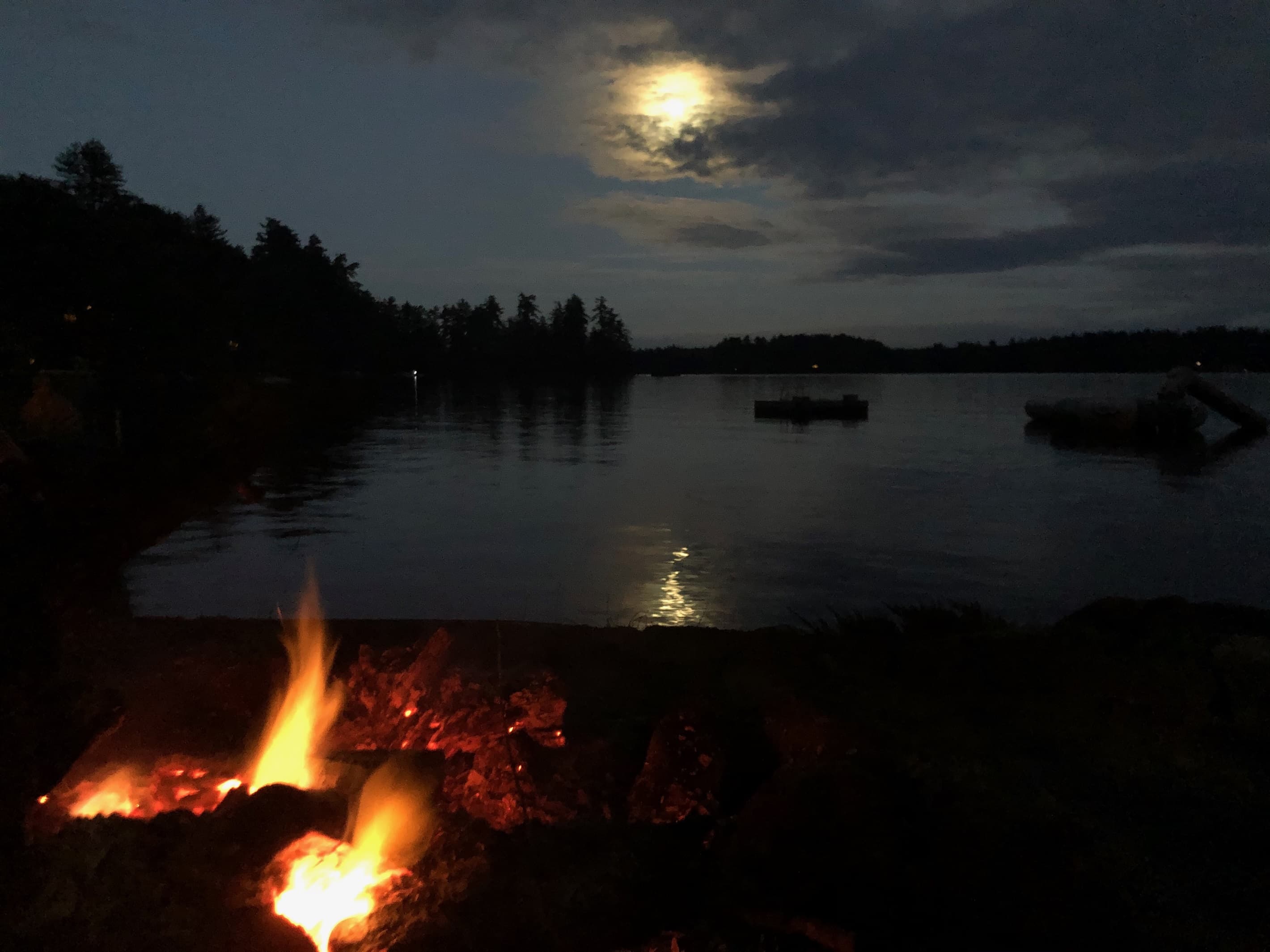 Evenings on the lake.