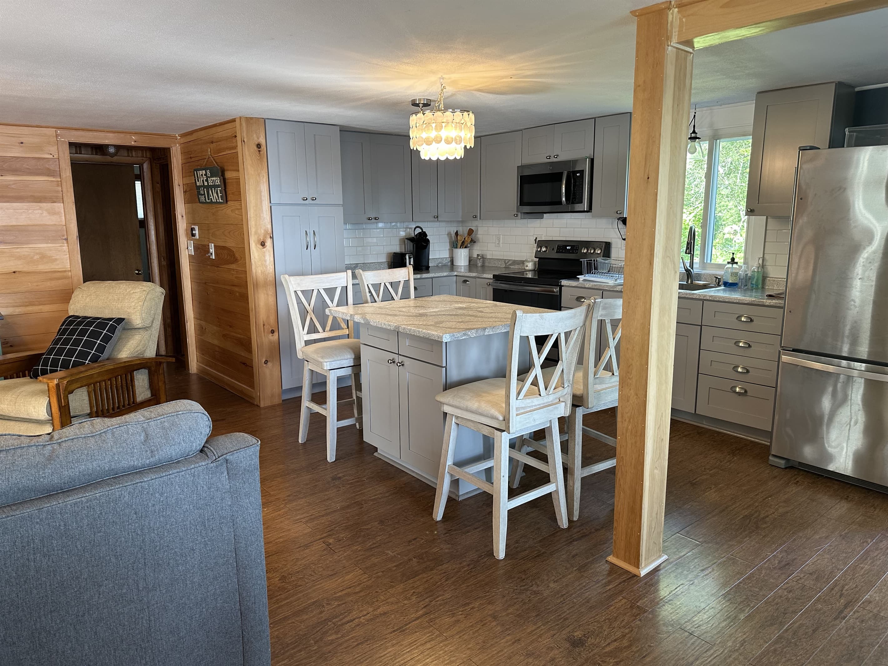 Living/Dining/Kitchen Area