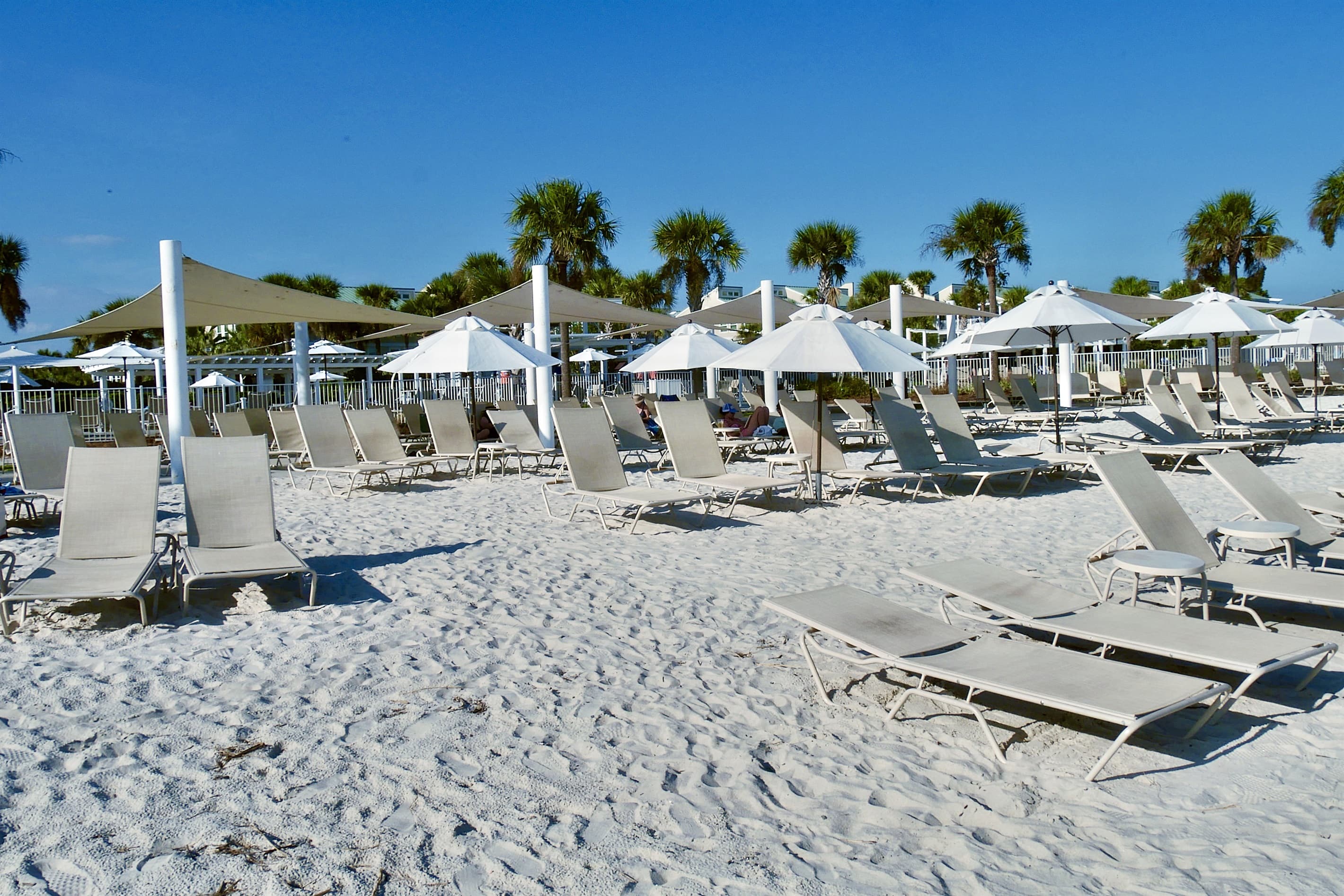 Soft sandy beach just steps away for sun-filled days.