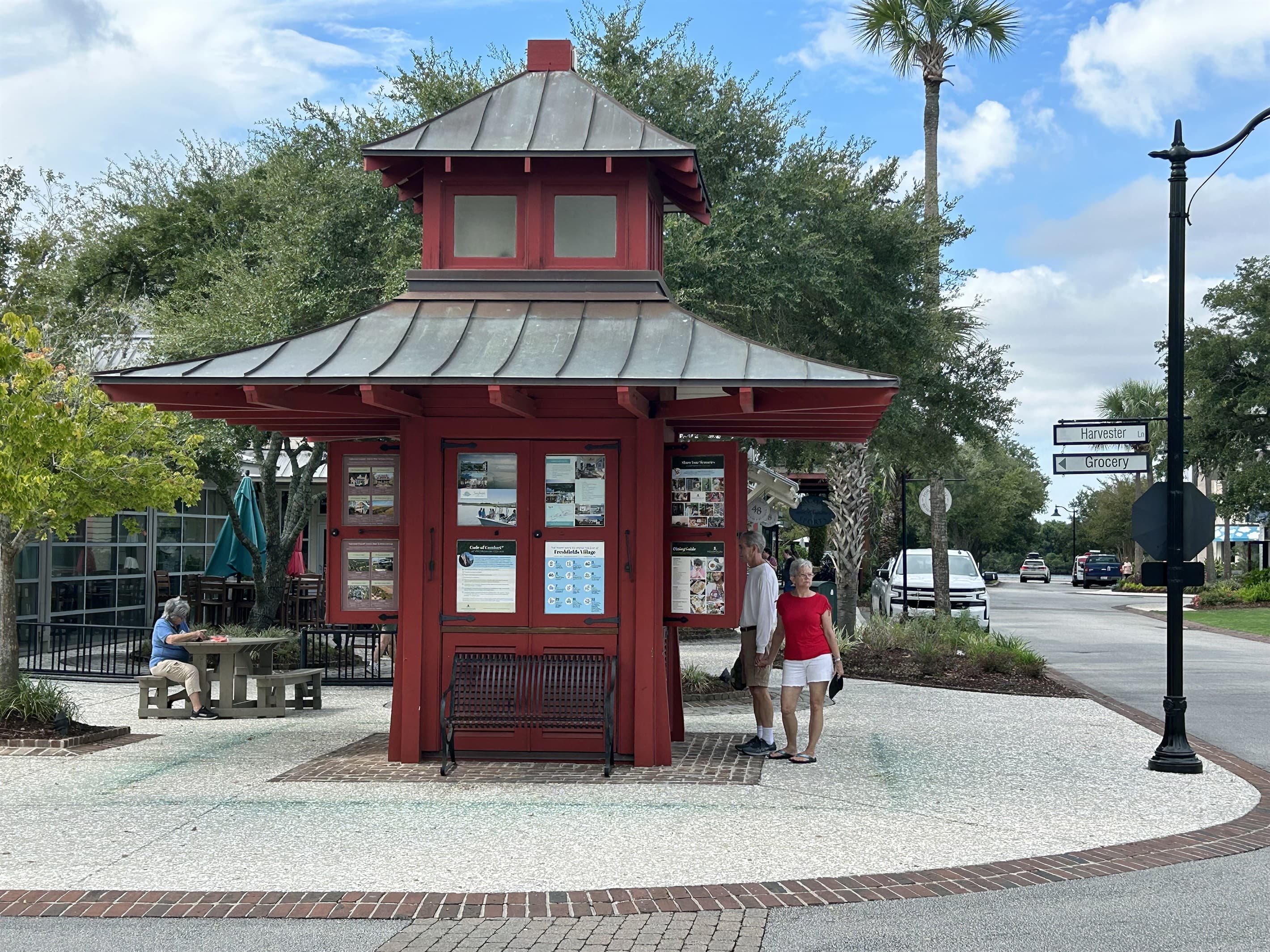 Nearby shops & stroll-friendly paths to explore.