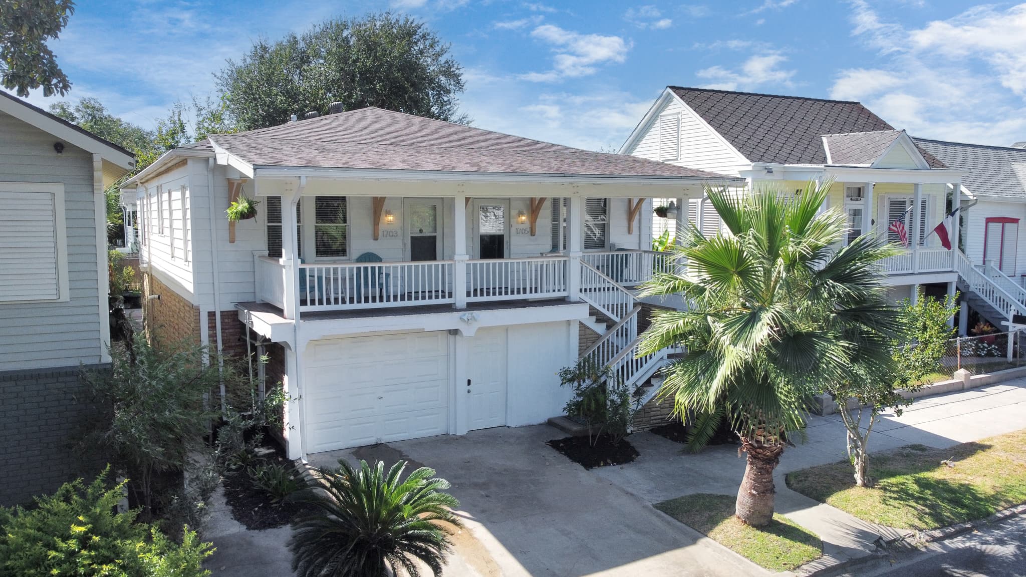 The Historic Anchor at M — a beautifully renovated studio wrapped in original character, charm, and island history, just steps from the beach.