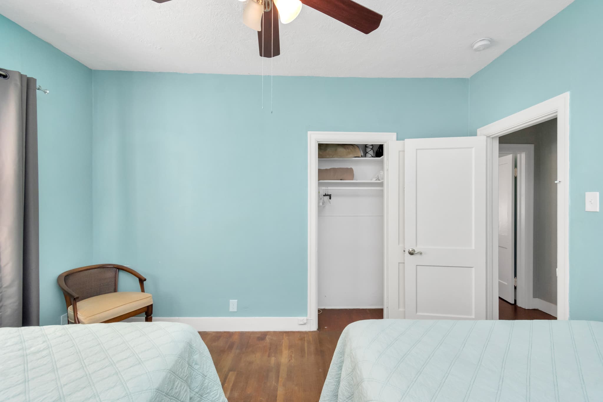 Guests will enjoy the 2 beds that area available in the 2nd bedroom to allow for a larger group of family or friends for a stay.