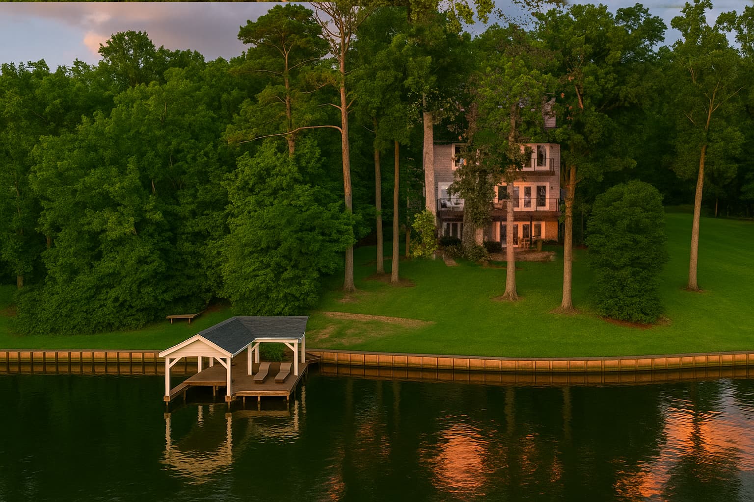 Private secluded Lakehouse