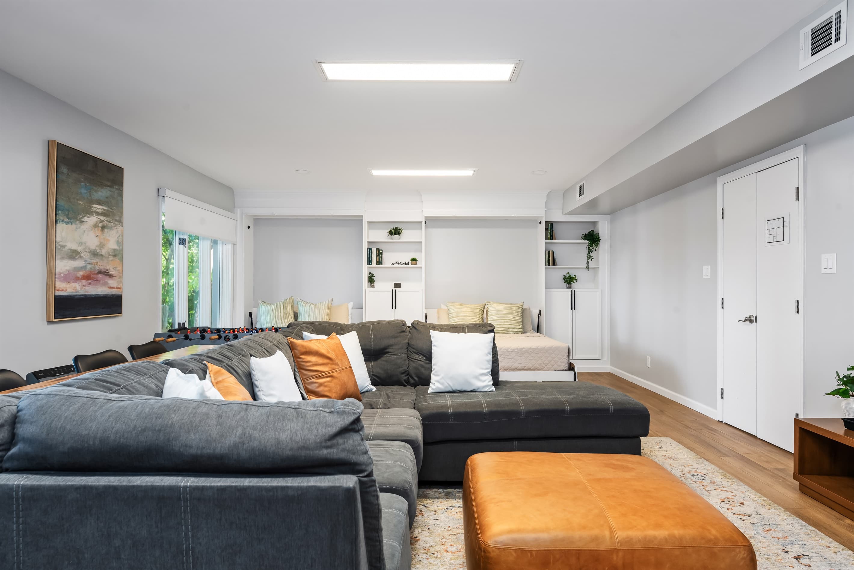Sofa in living room area