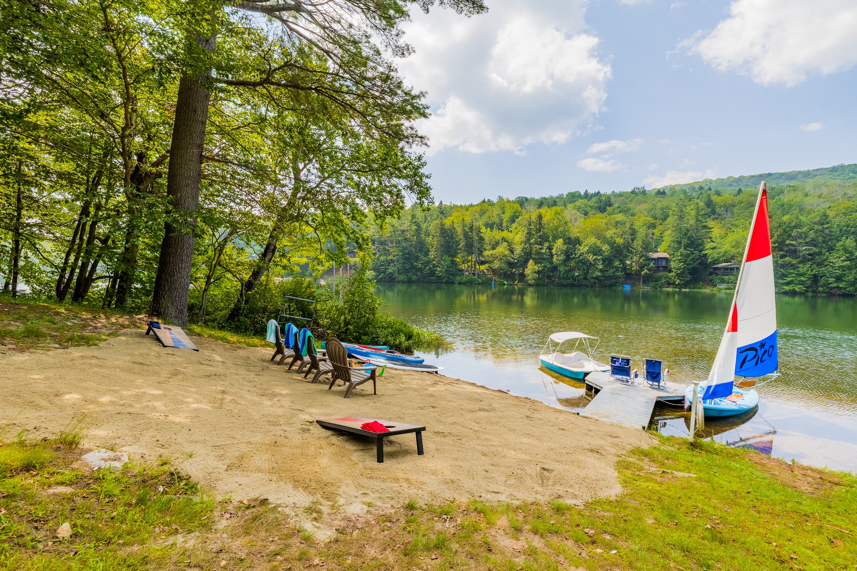 Lakeside spot stocked for water fun