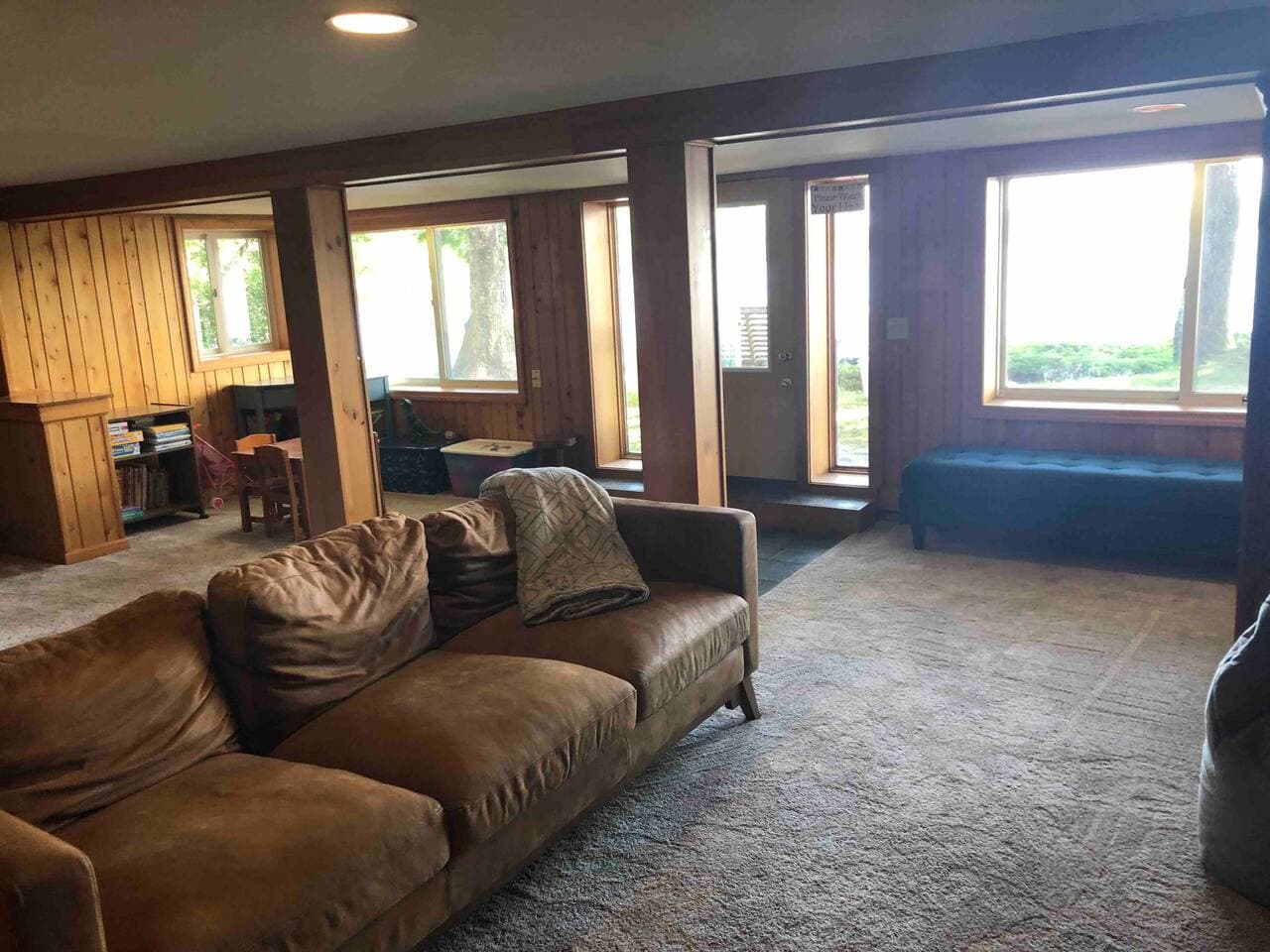 First floor living area / kid play area