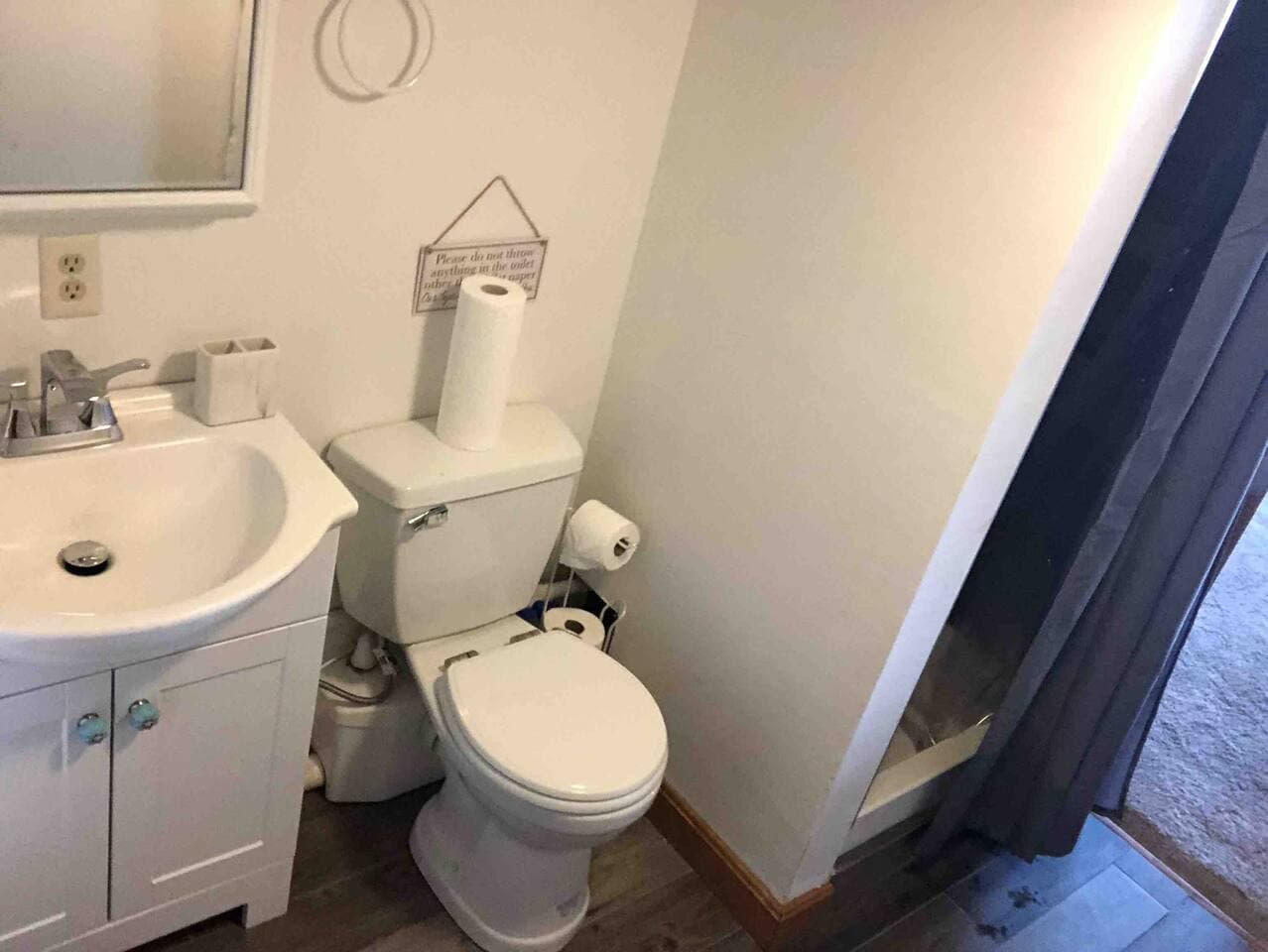 First floor bathroom with shower