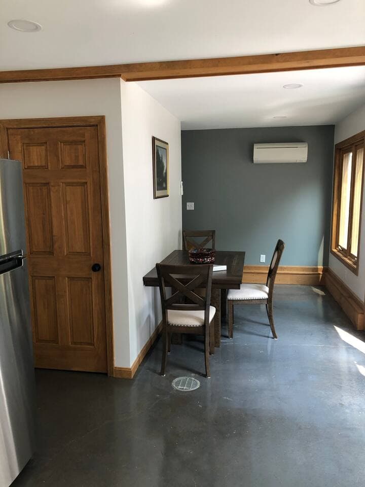 Dining set in guest house