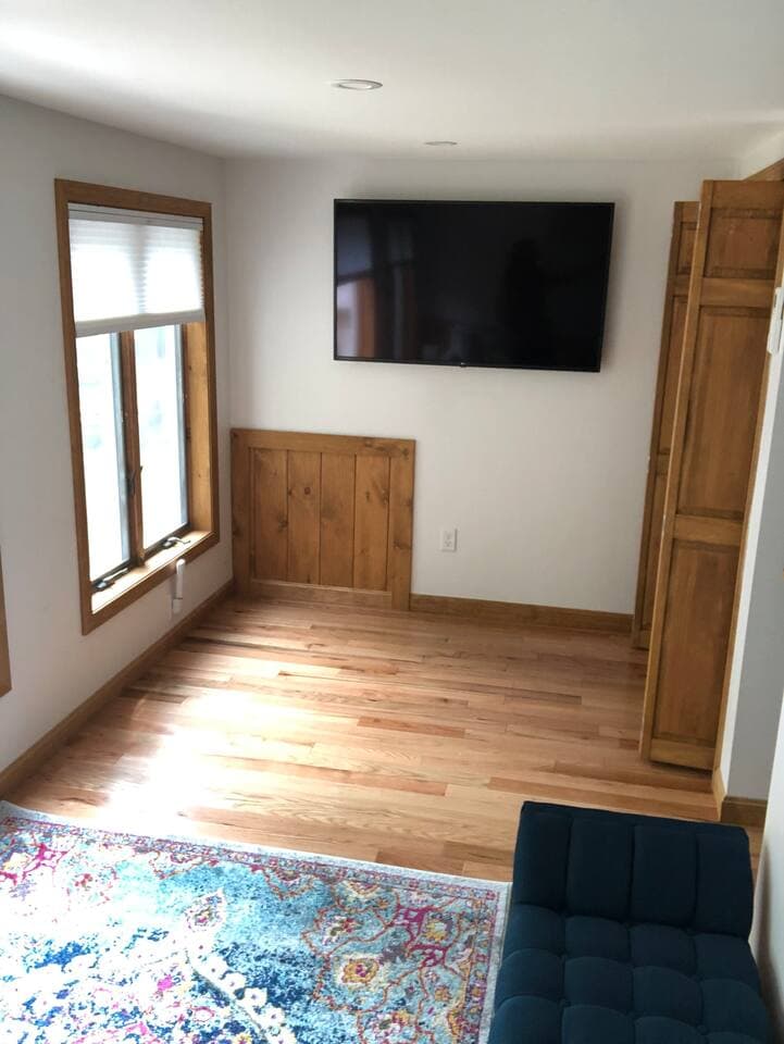 Living area in guest house