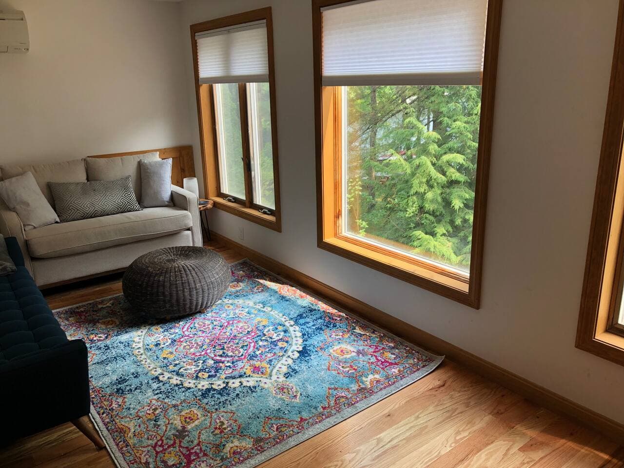 Living area in guest house