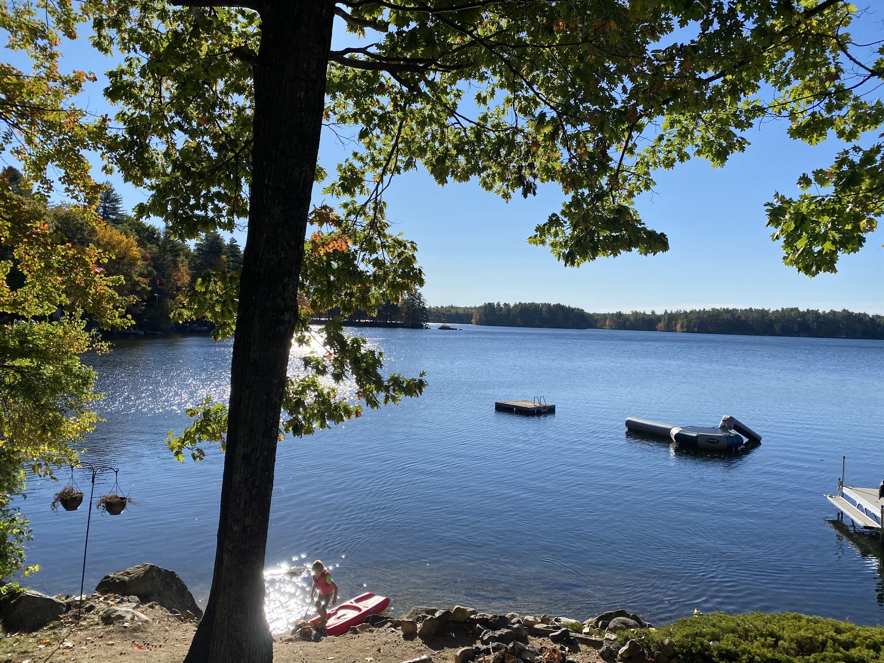 Lake View from Master Bedroom