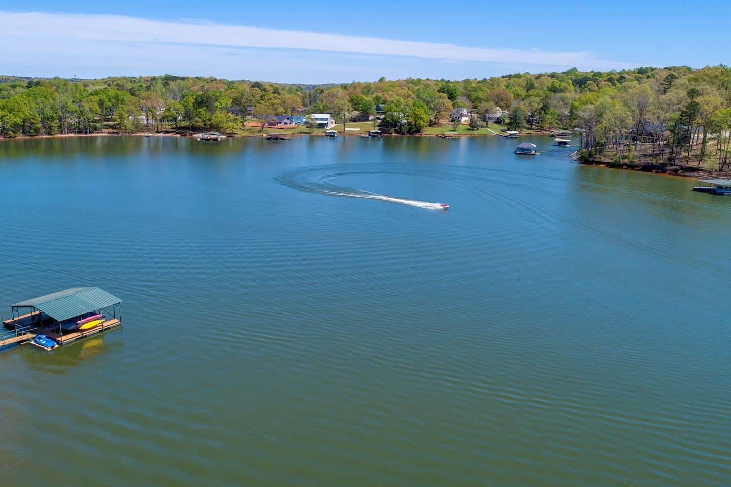 Gorgeous lake views