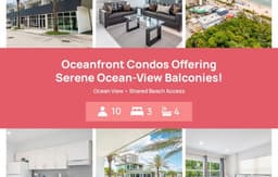 Beachfront Bloo's -2 Units-Ocean View Balcony #1/2