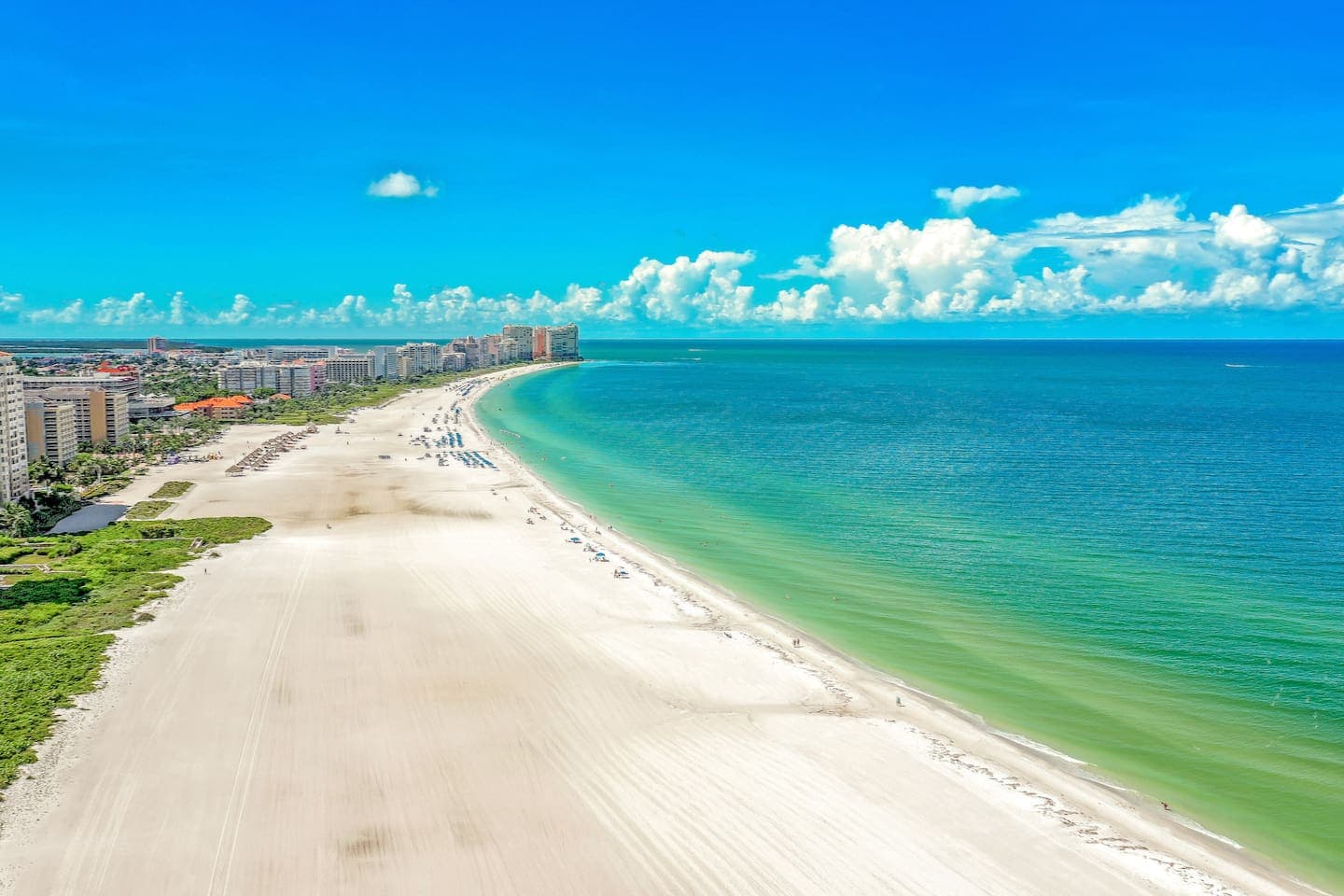 Marco Island's famous beaches.