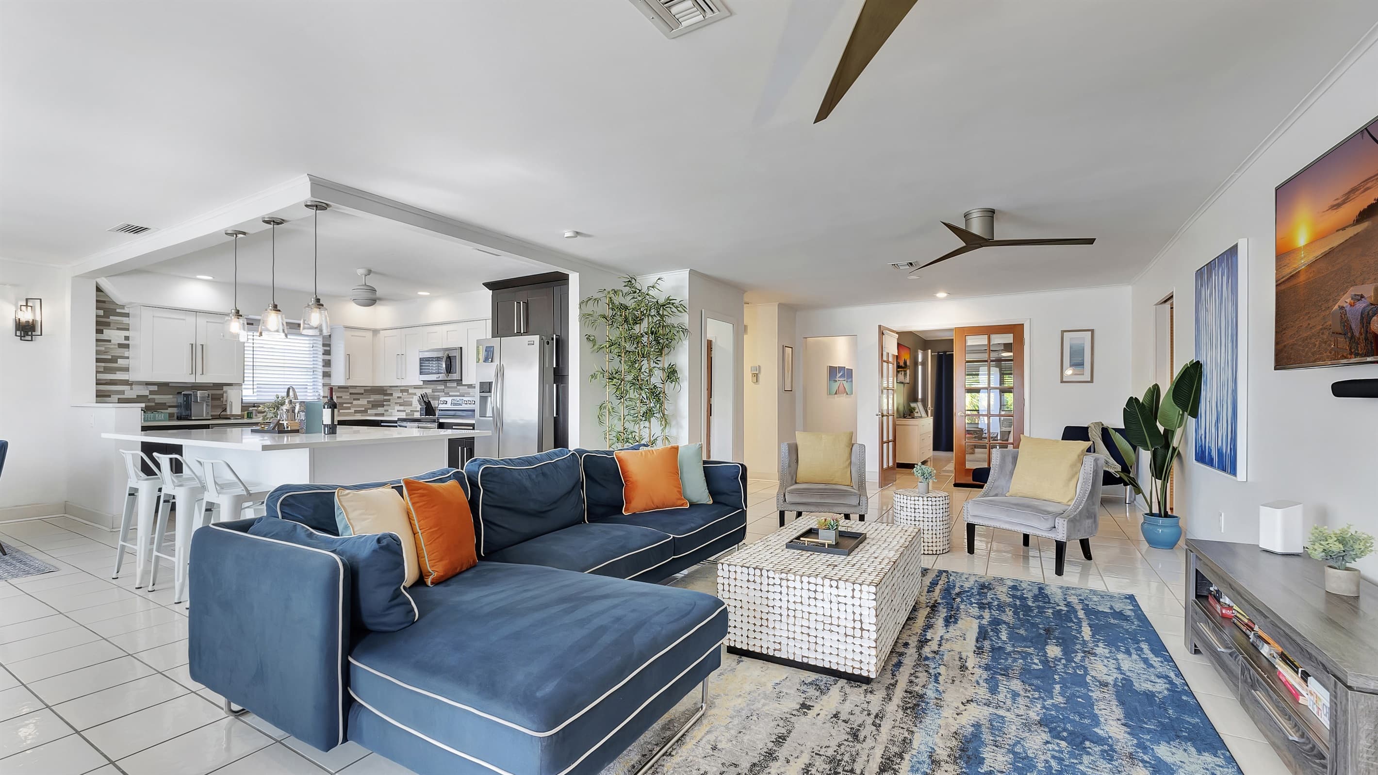 Every detail in the home is stylish and beautiful