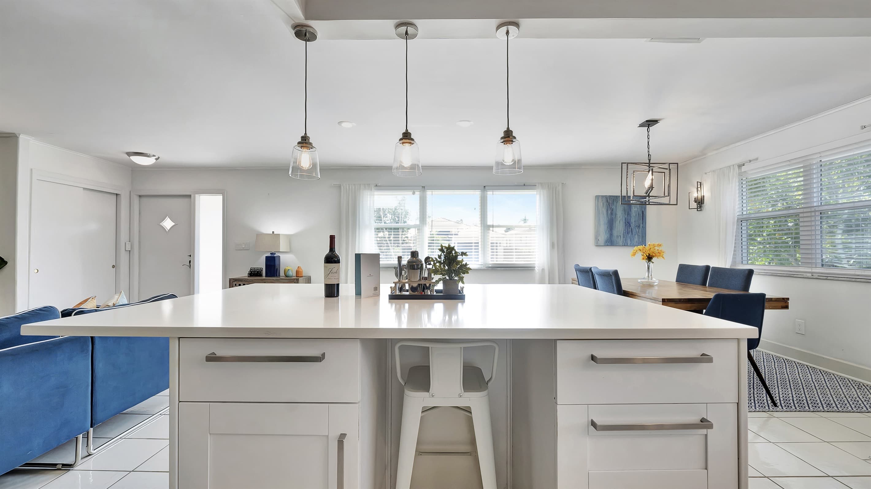 Modern touches throughout the home