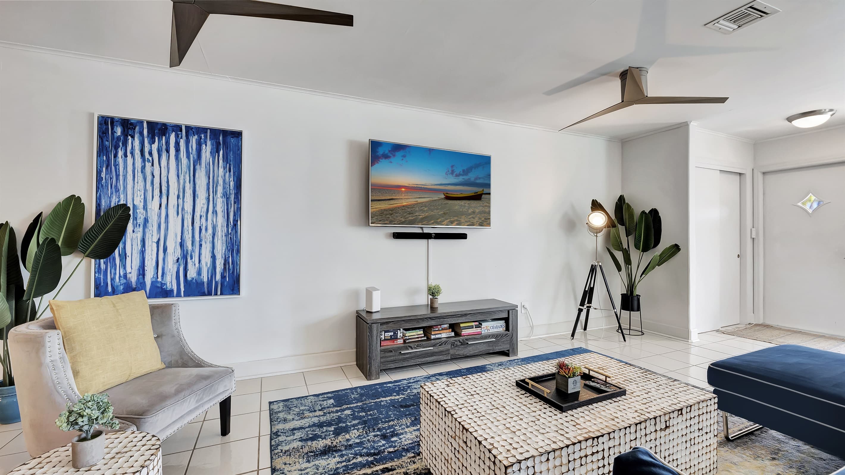 Flat screen TV with Netflix