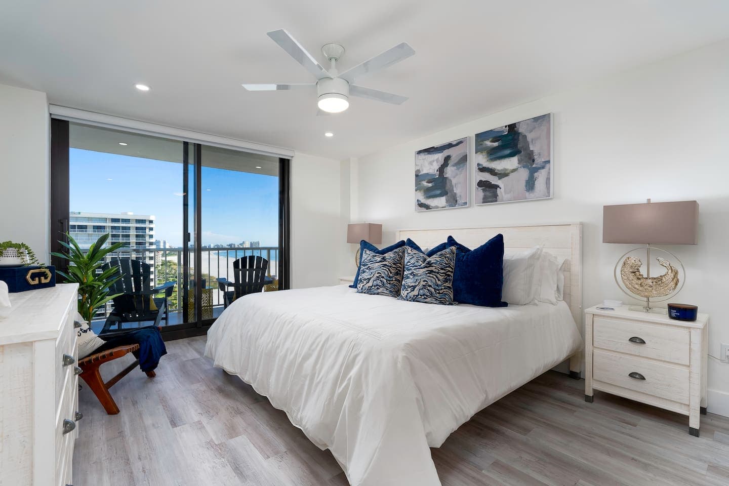 Enjoy the master bedroom when not enjoying the island life