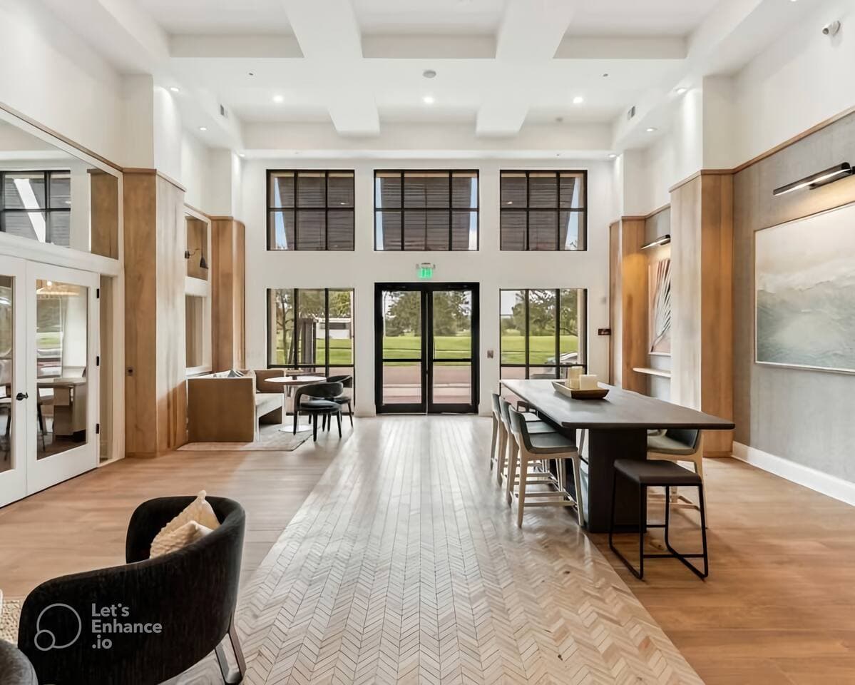 The community space functions as a cyber cafe if you want to work outside the apartment.