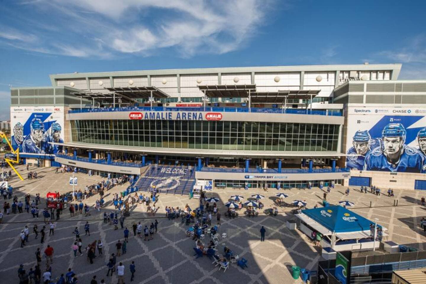 Catch a hockey game or concert at Amalie Arena for an extra memorable trip!