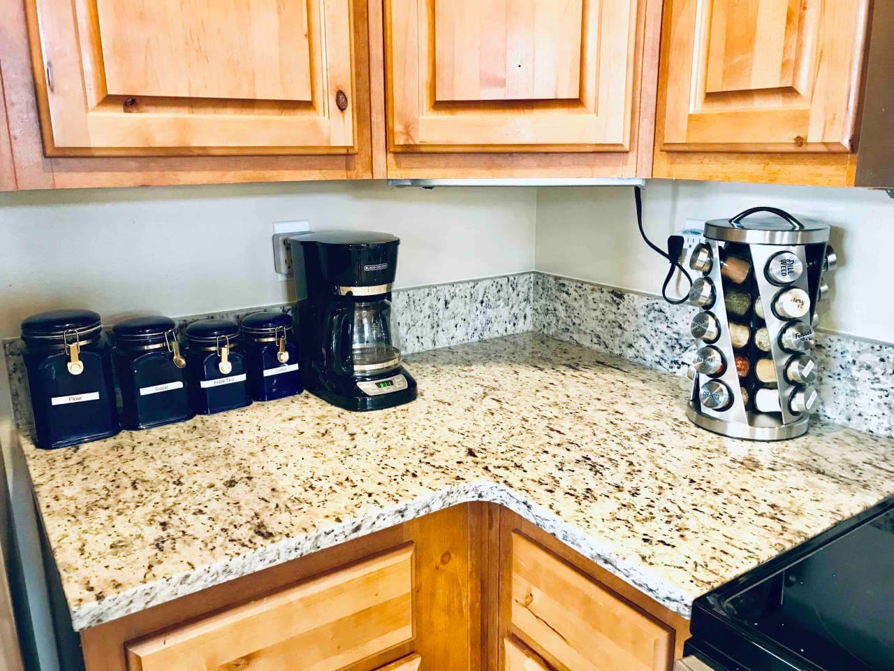 Brand new granite countertops