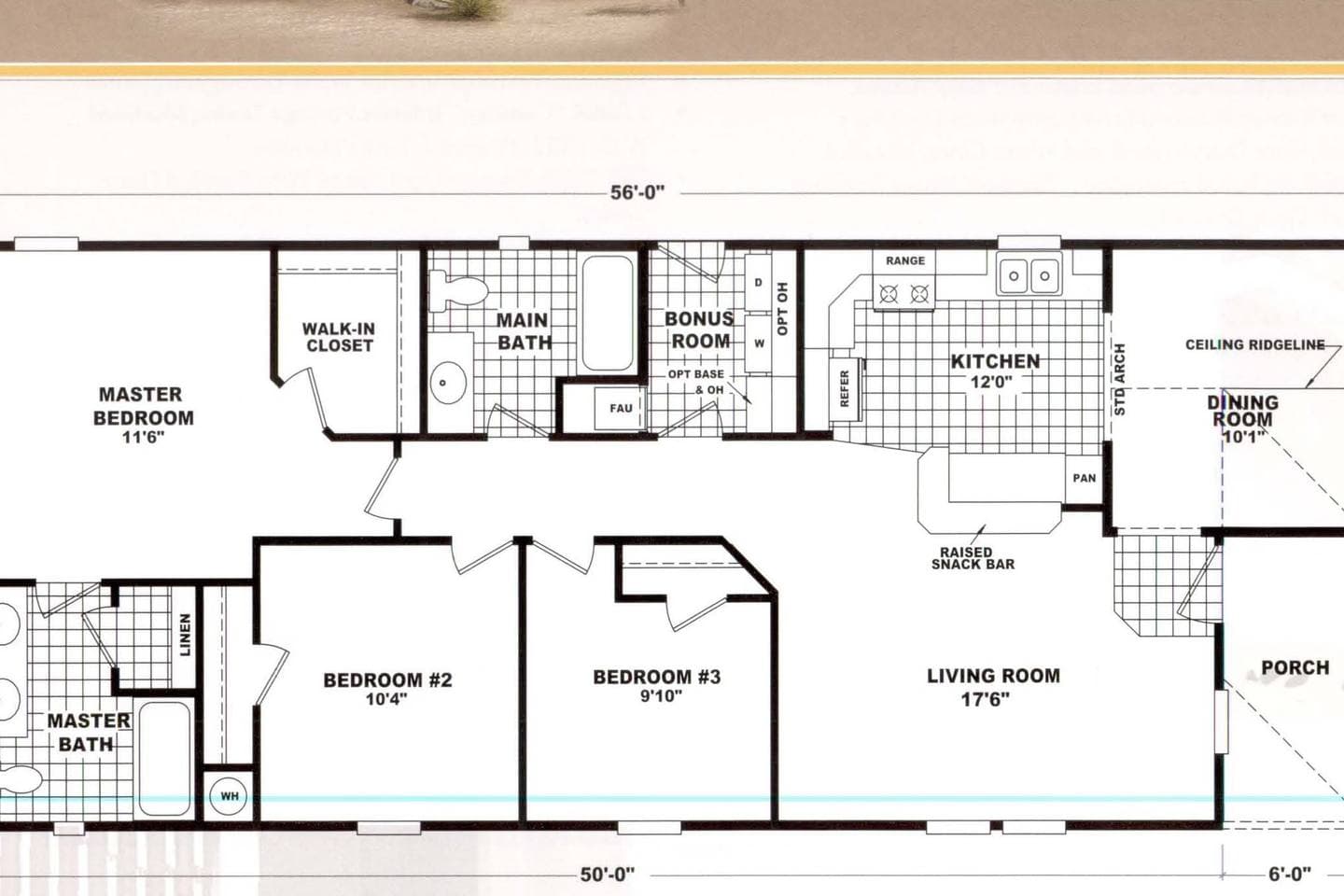 Vermillion Cliffs House: floor plan