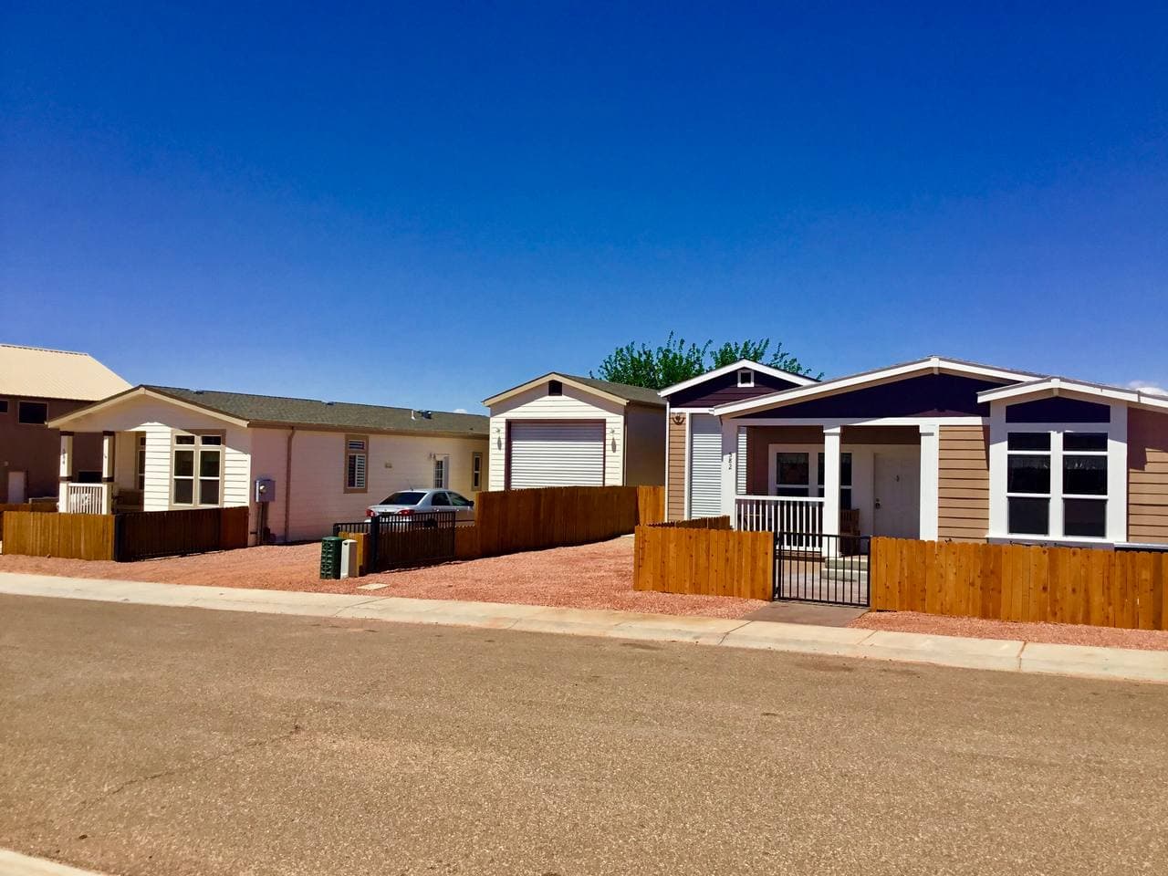 Two homes, side by side for your group