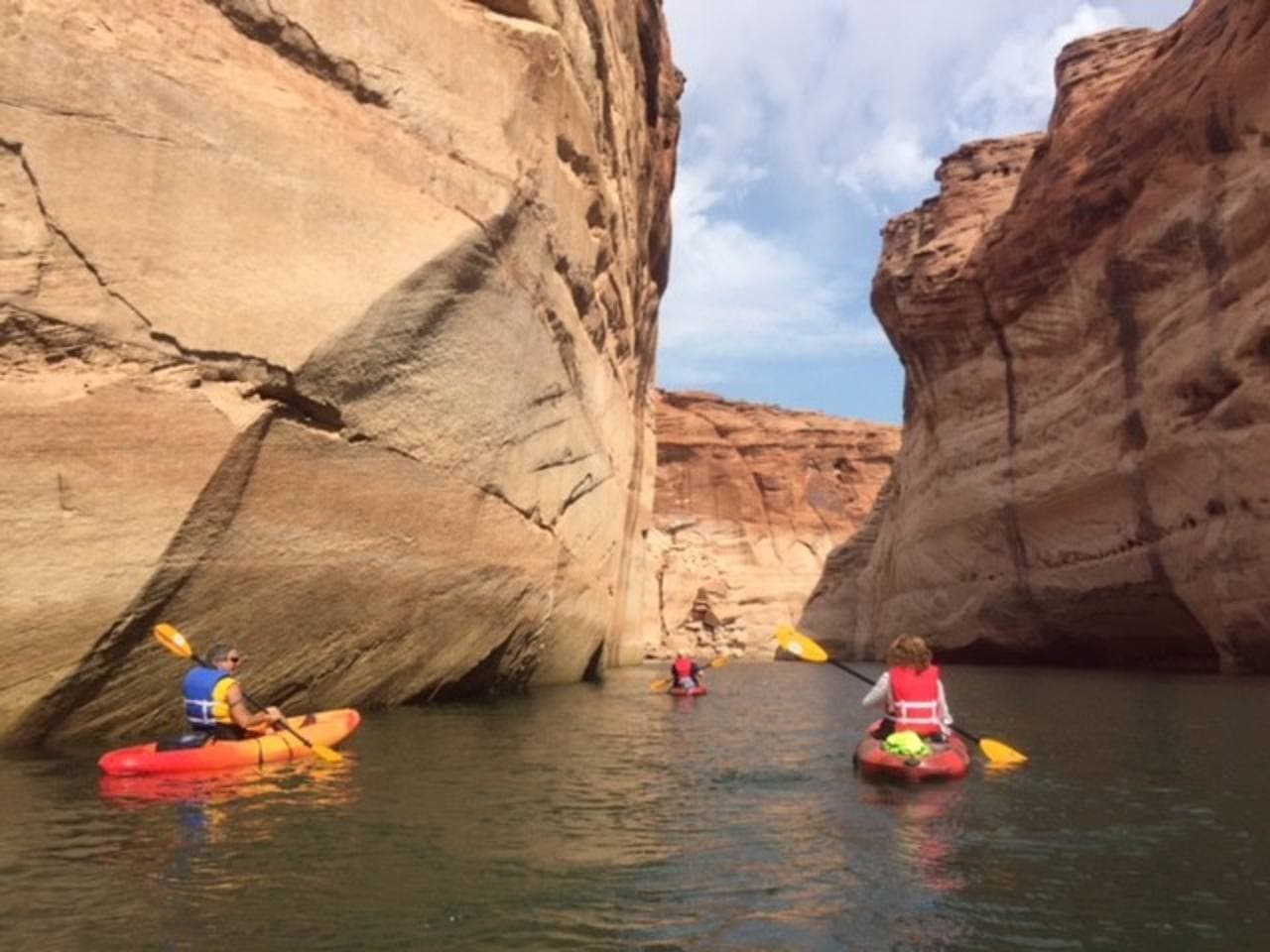 Kayak Lake Powell (rentals available)