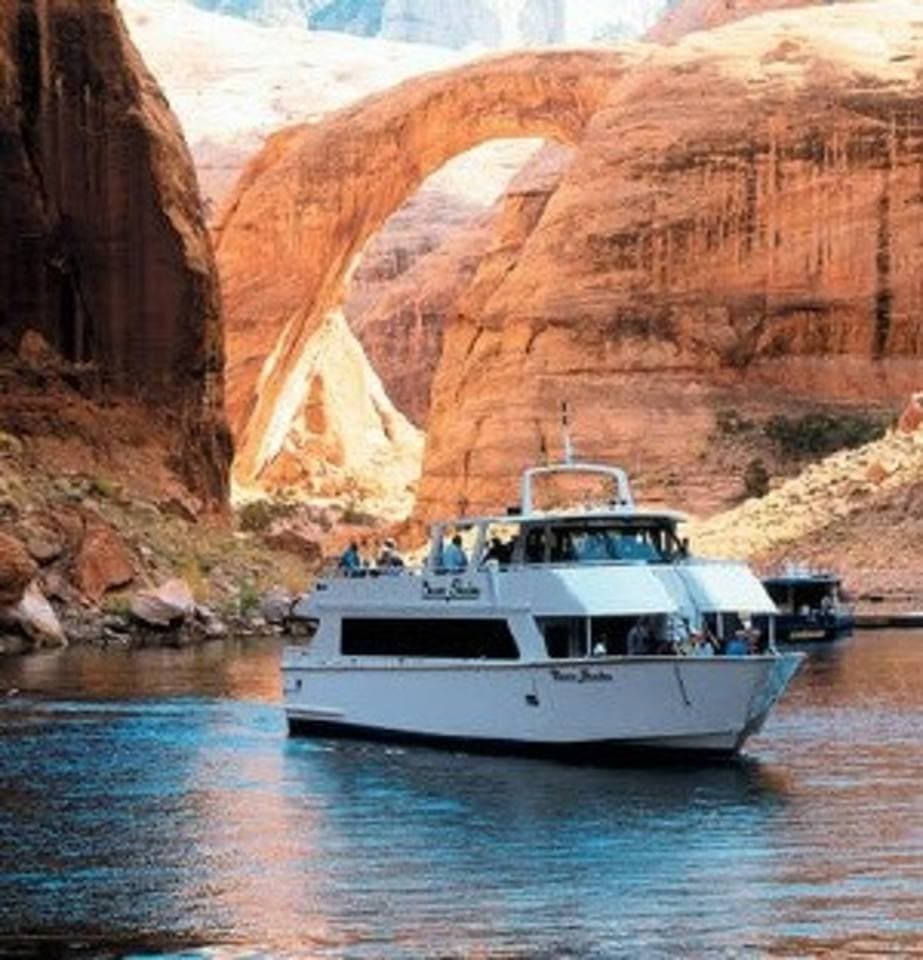 Take  tour to Rainbow Bridge