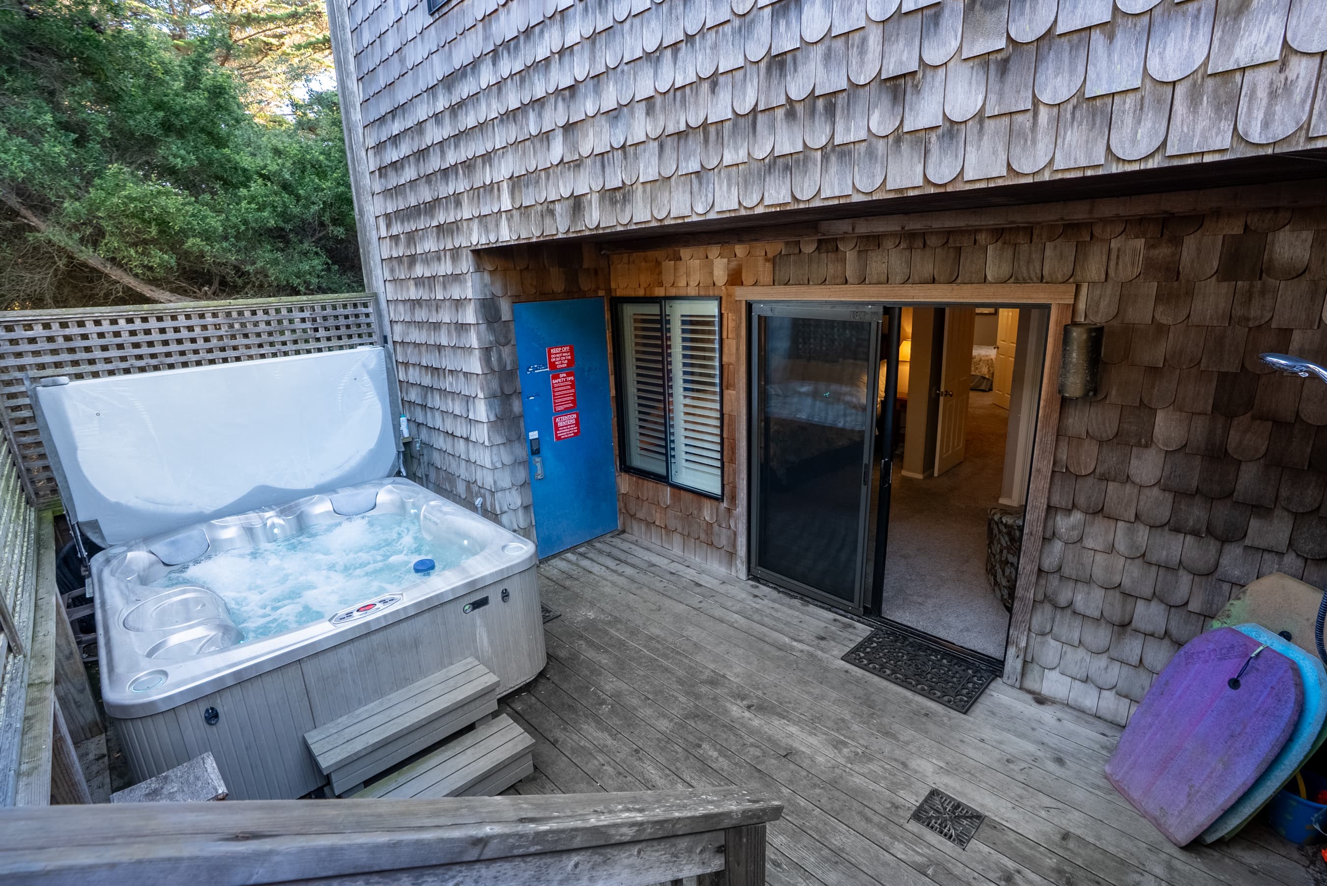 Hot Tub and Beach Gear