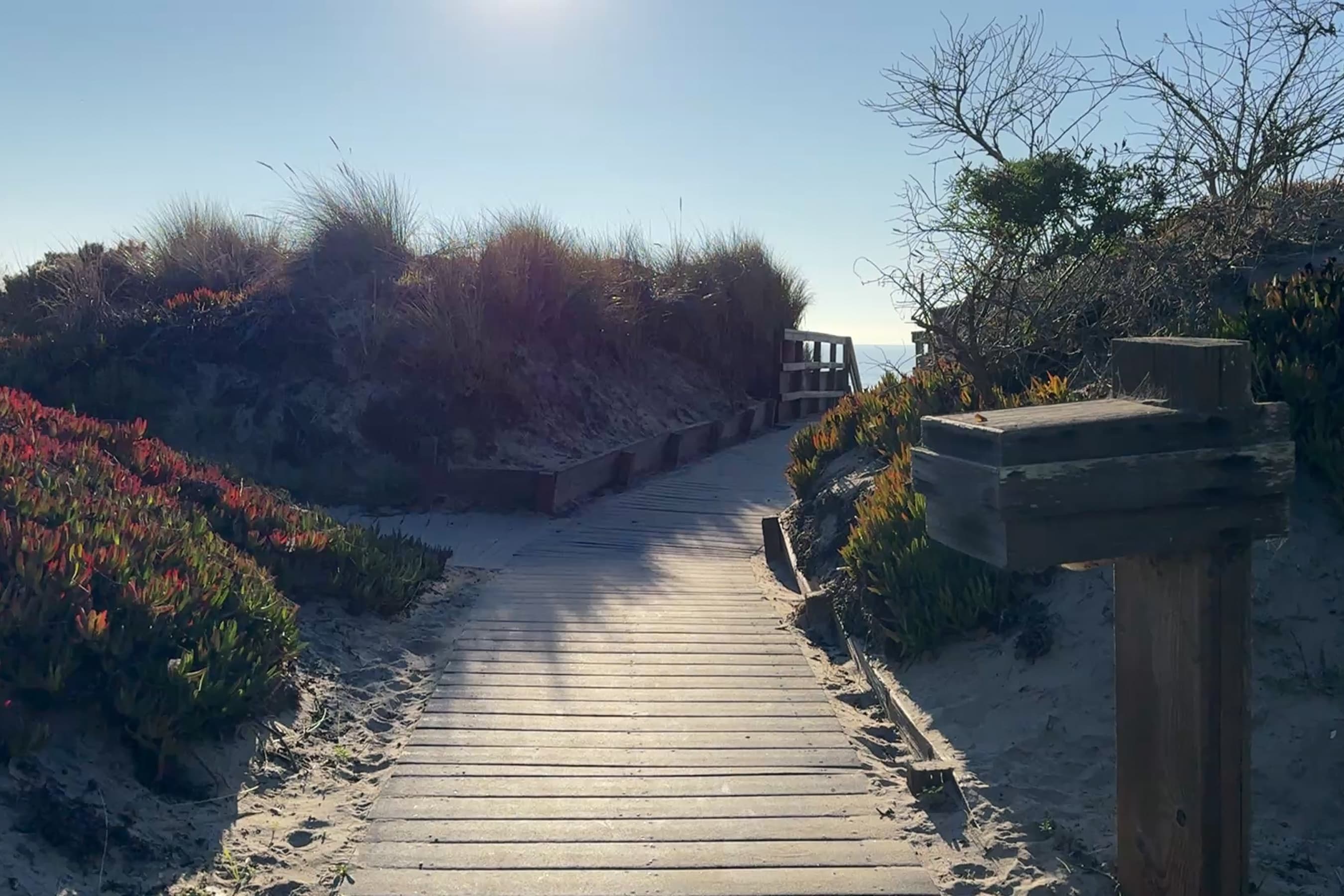 Steps to the Beach